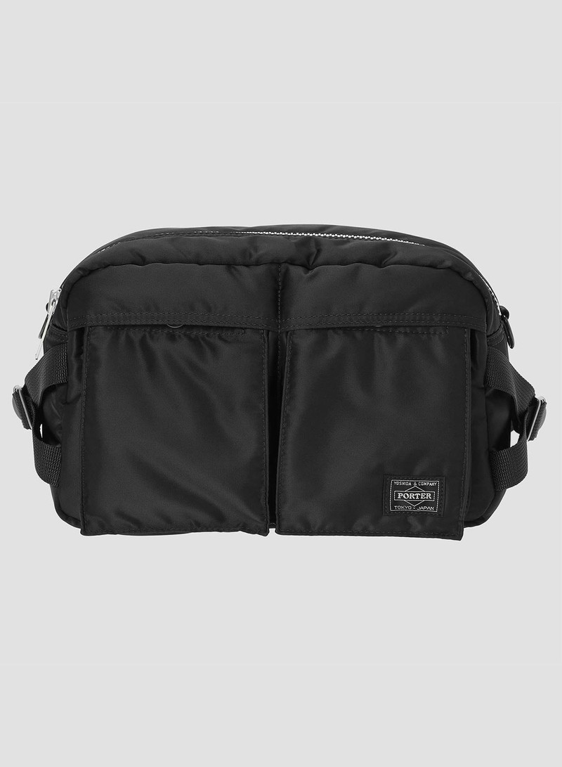 Porter-Yoshida & Co Tanker Waist Bag in Black 4