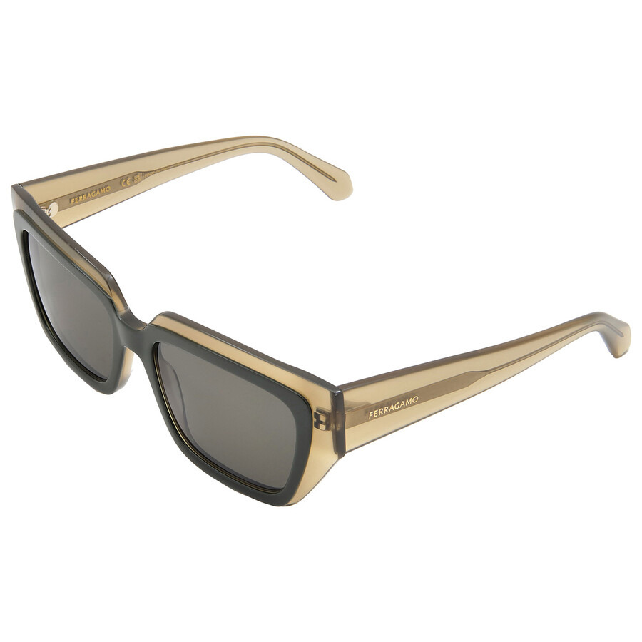 Ferragamo Green Square Ladies Sunglasses SF2002S 327 55 - 4