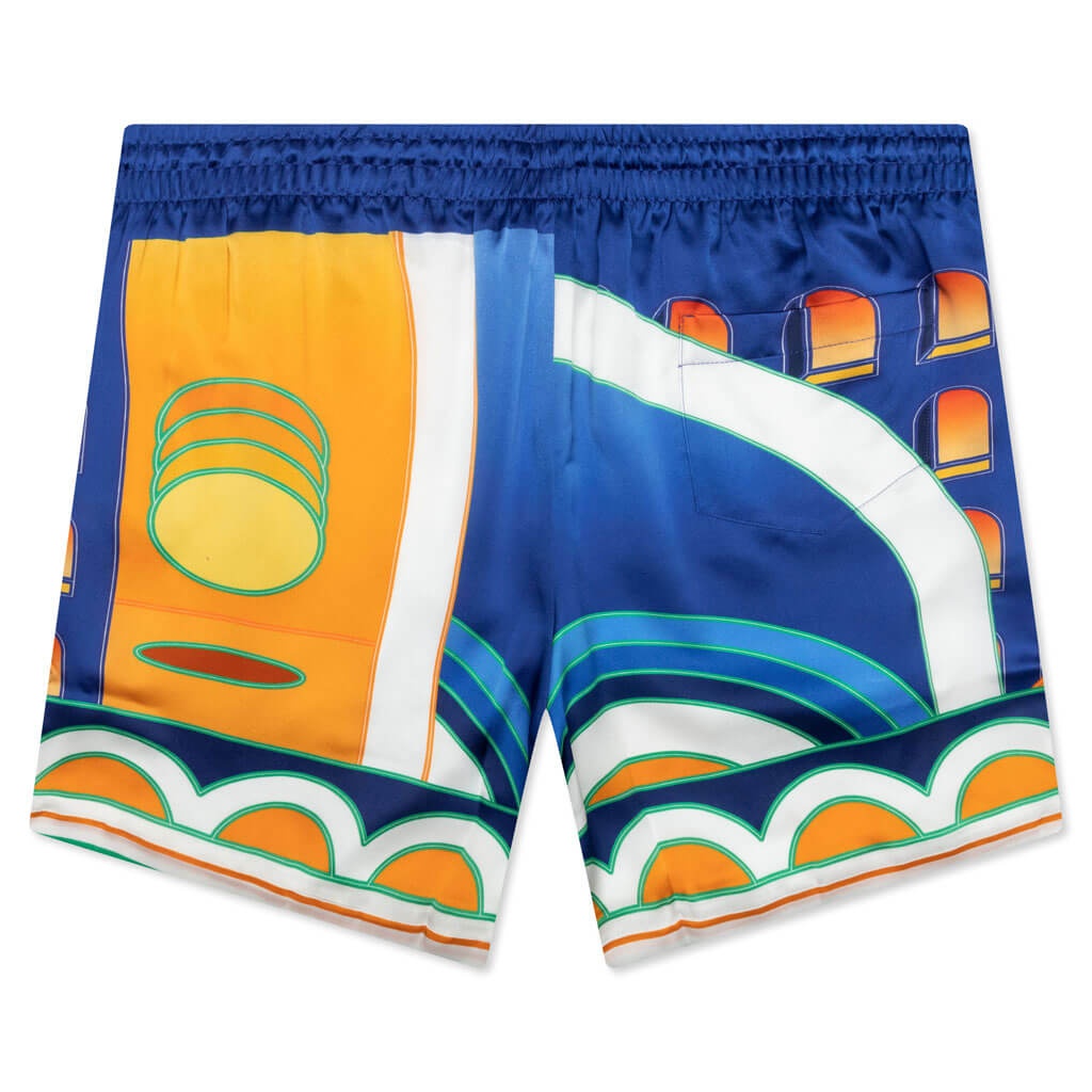 PAYSAGE SILK SATIN SHORTS - MULTI - 2