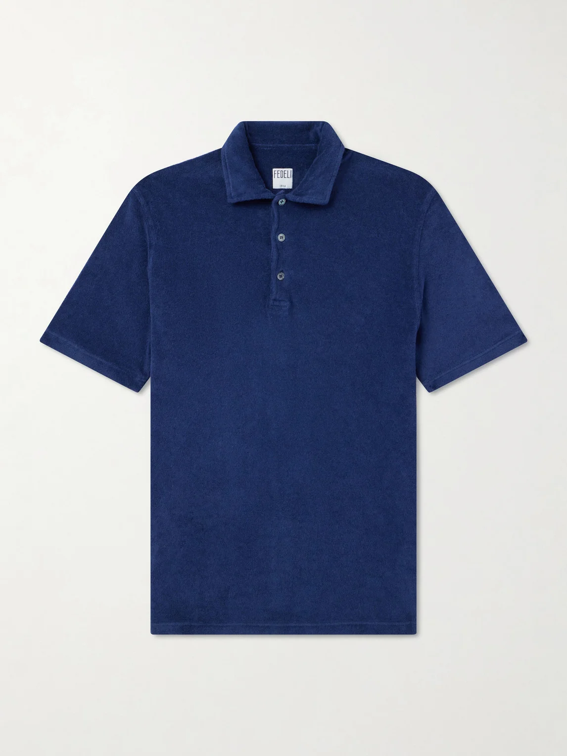 Mondial Cotton-Terry Polo Shirt - 1