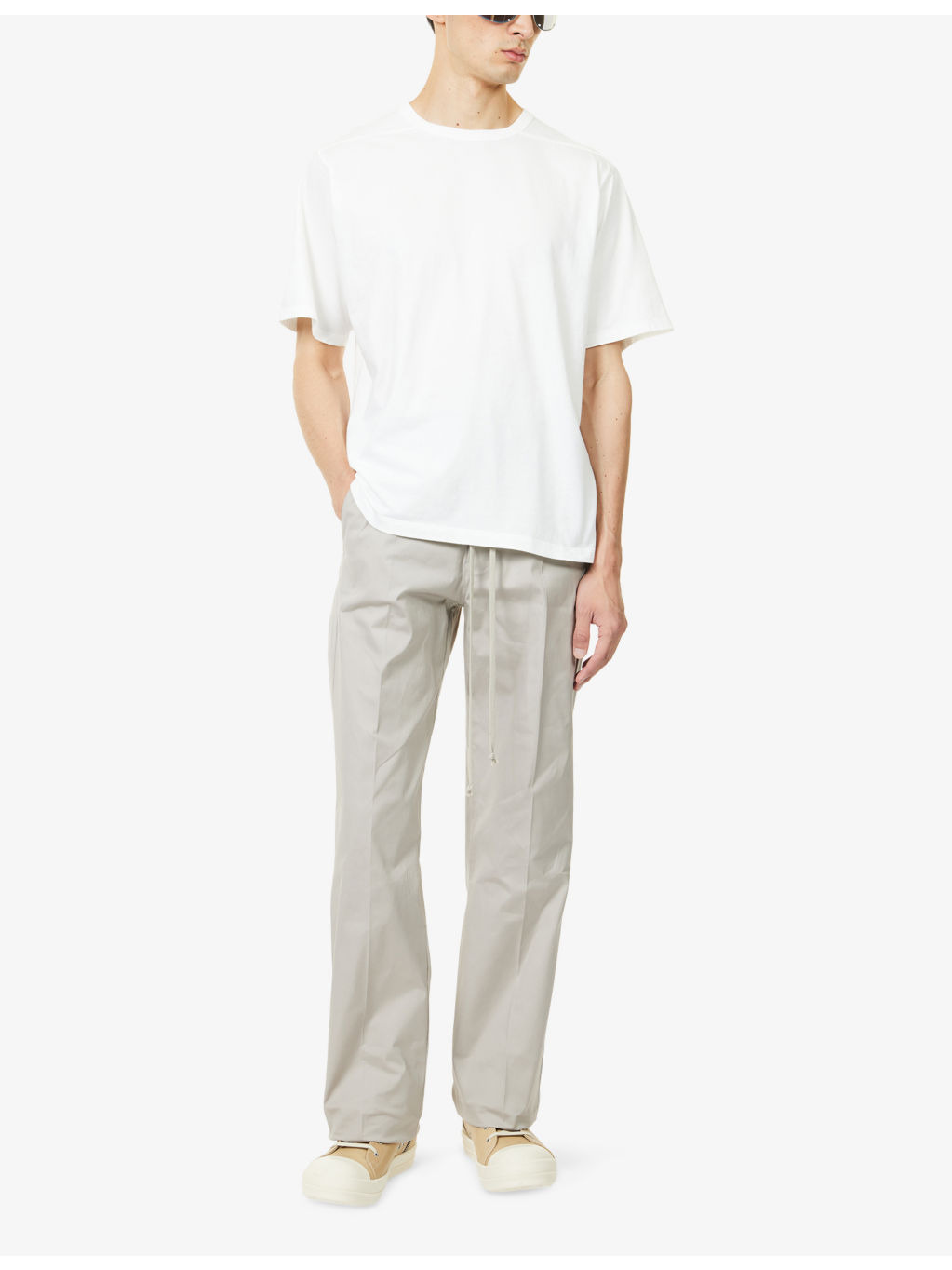 Brad Crewneck Cotton T-Shirt - 2