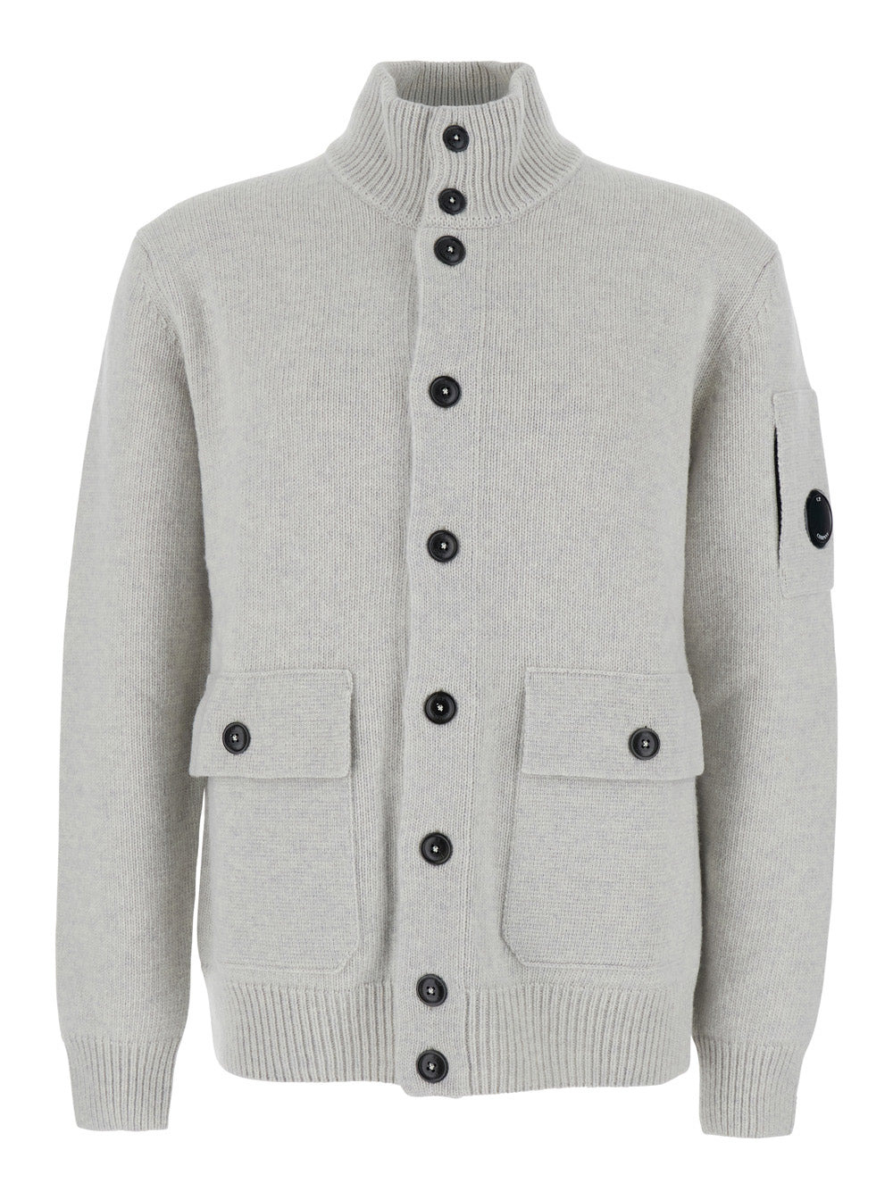 C.P. Company Men Knitwear Cardigan In Lambswool Grs - 1