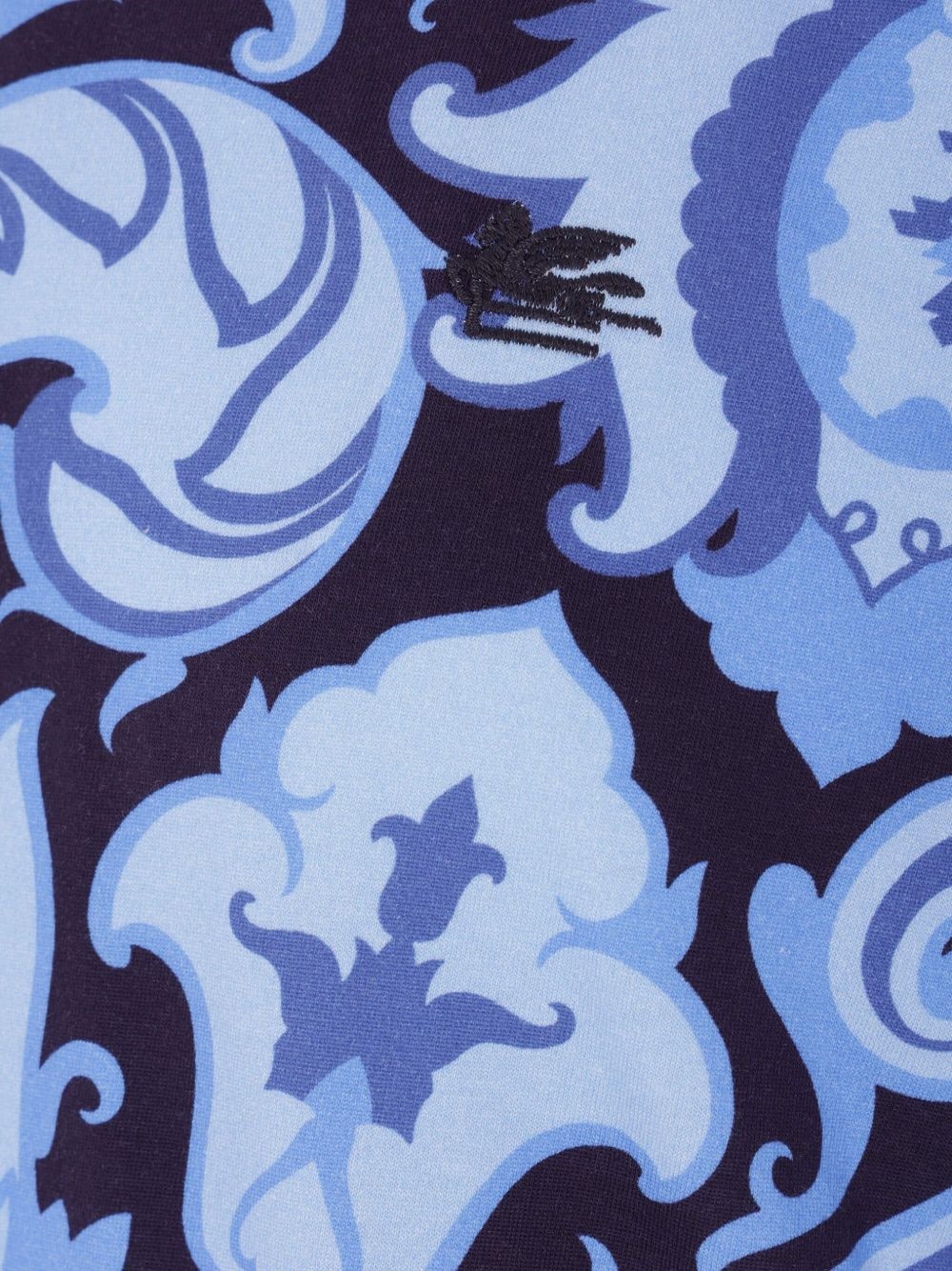 paisley-print T-shirt - 3