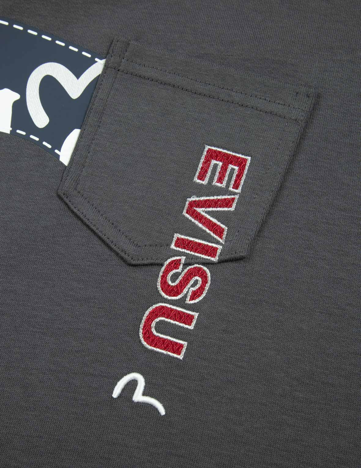 SEAGULL PRINT AND LOGO EMBROIDERY LOOSE FIT HOODIE - 10