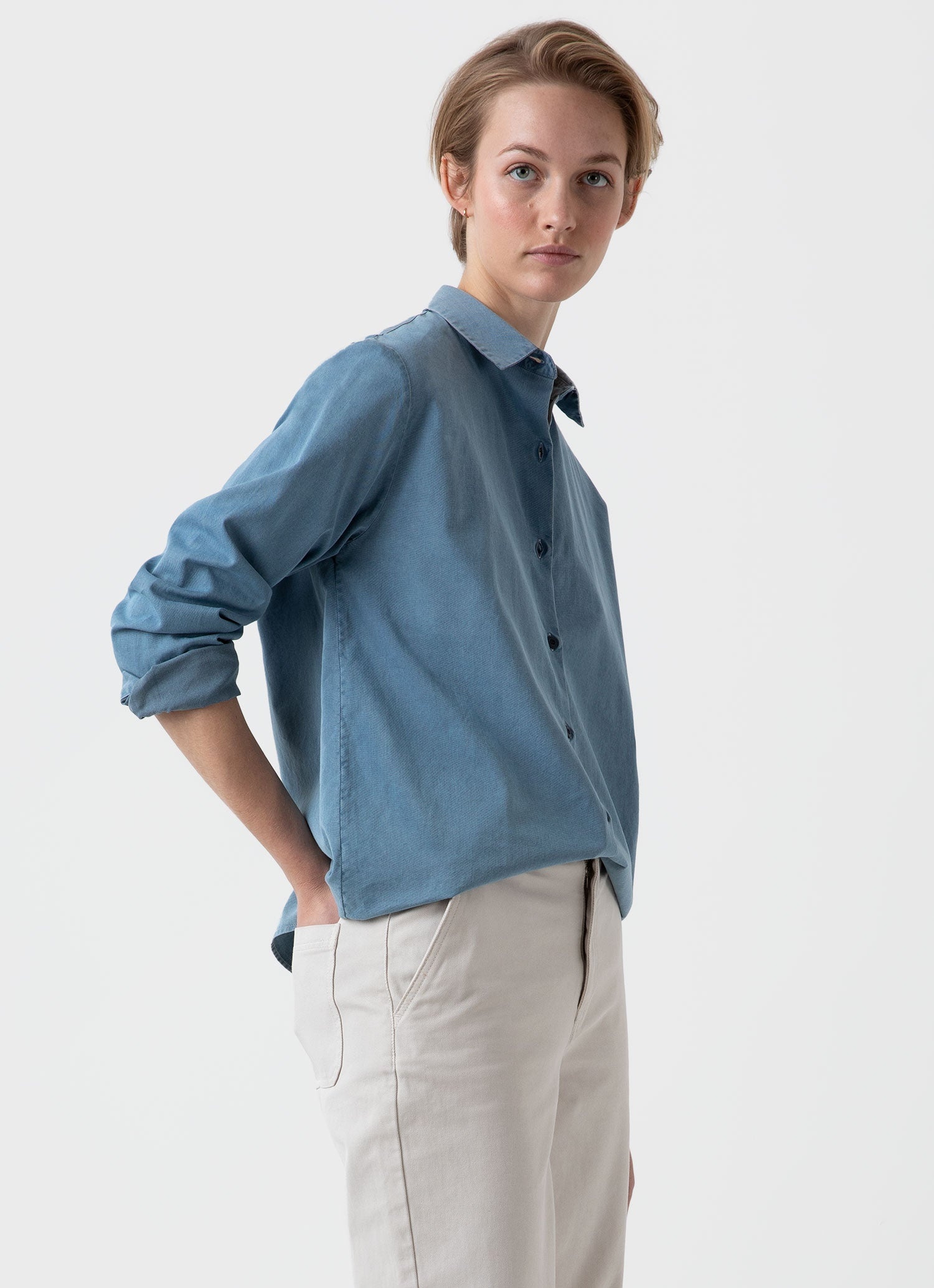 Denim Rinse Shirt - 2