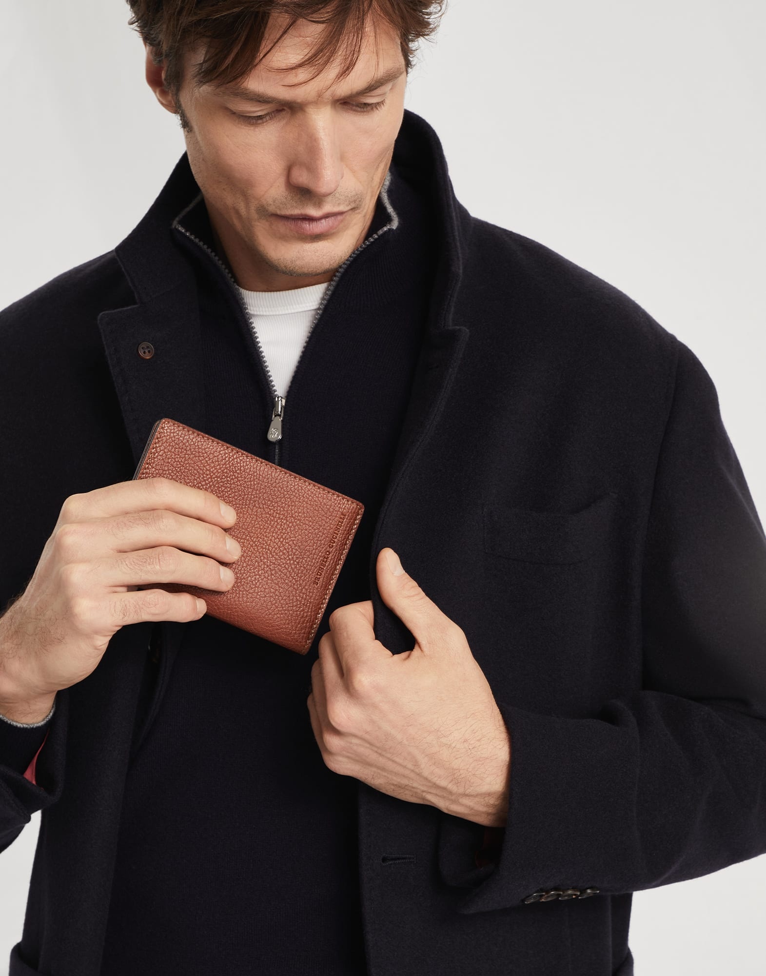 Grained calfskin passport holder 4