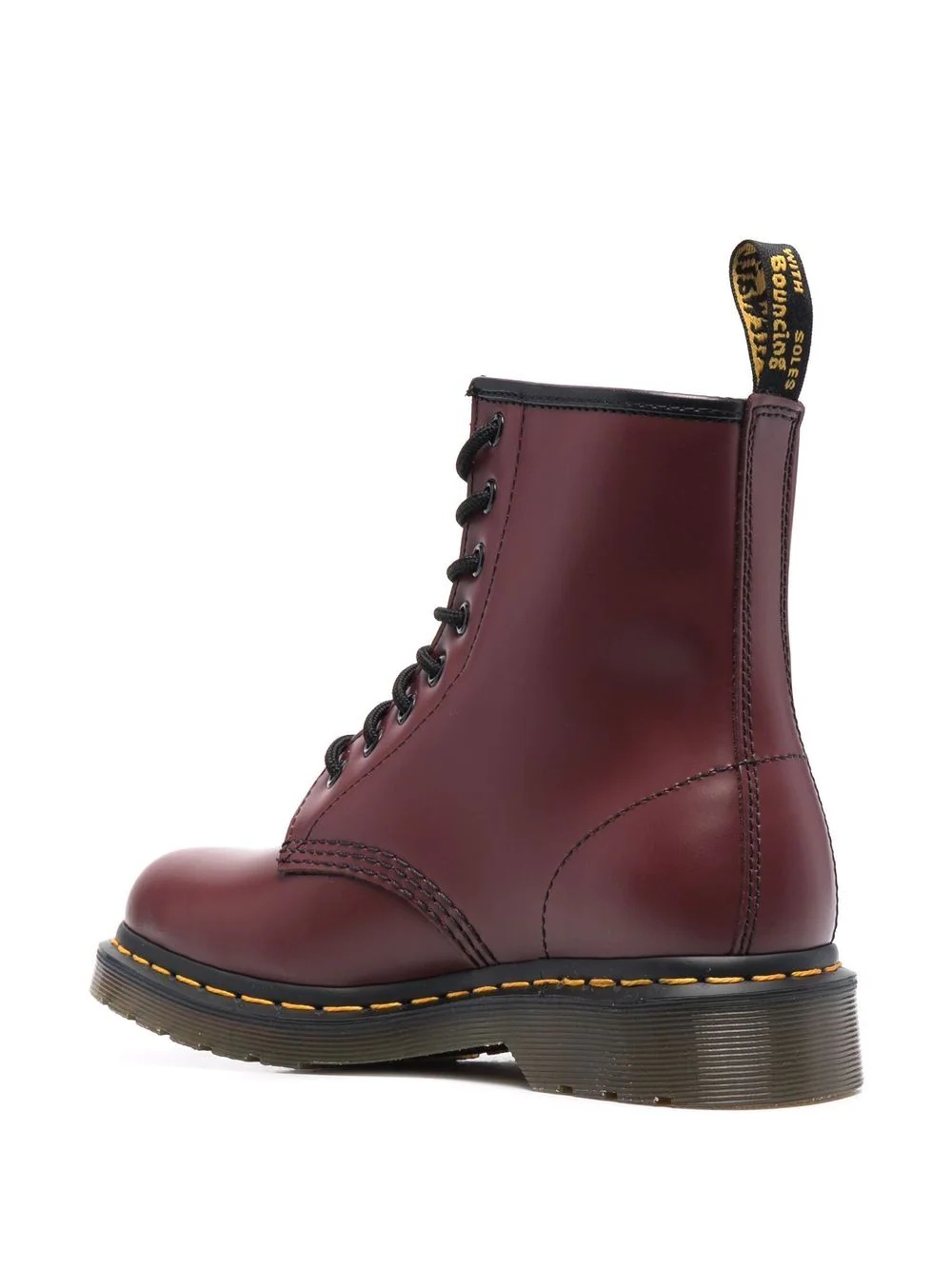 lace-up leather boots - 3
