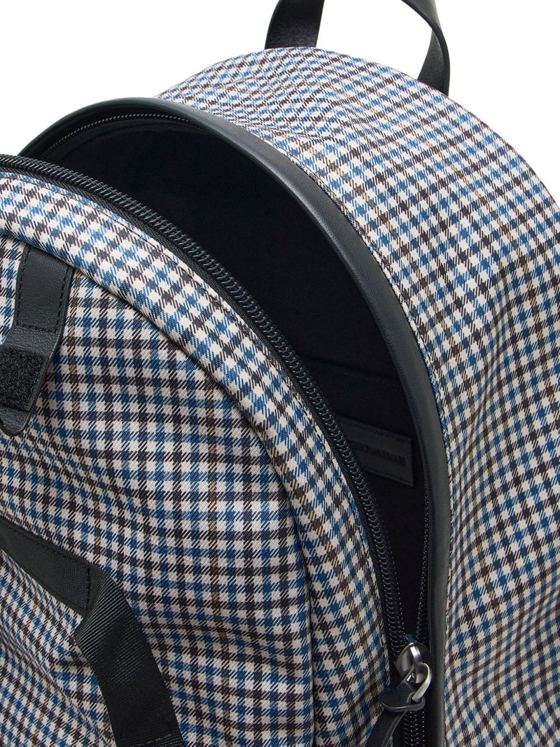 ASV Eagle Club checkered backpack 4