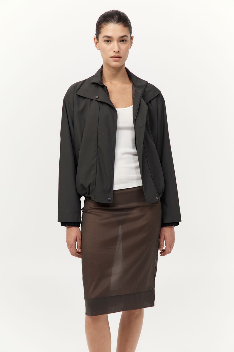Flight Jacket - Black Olive - 4