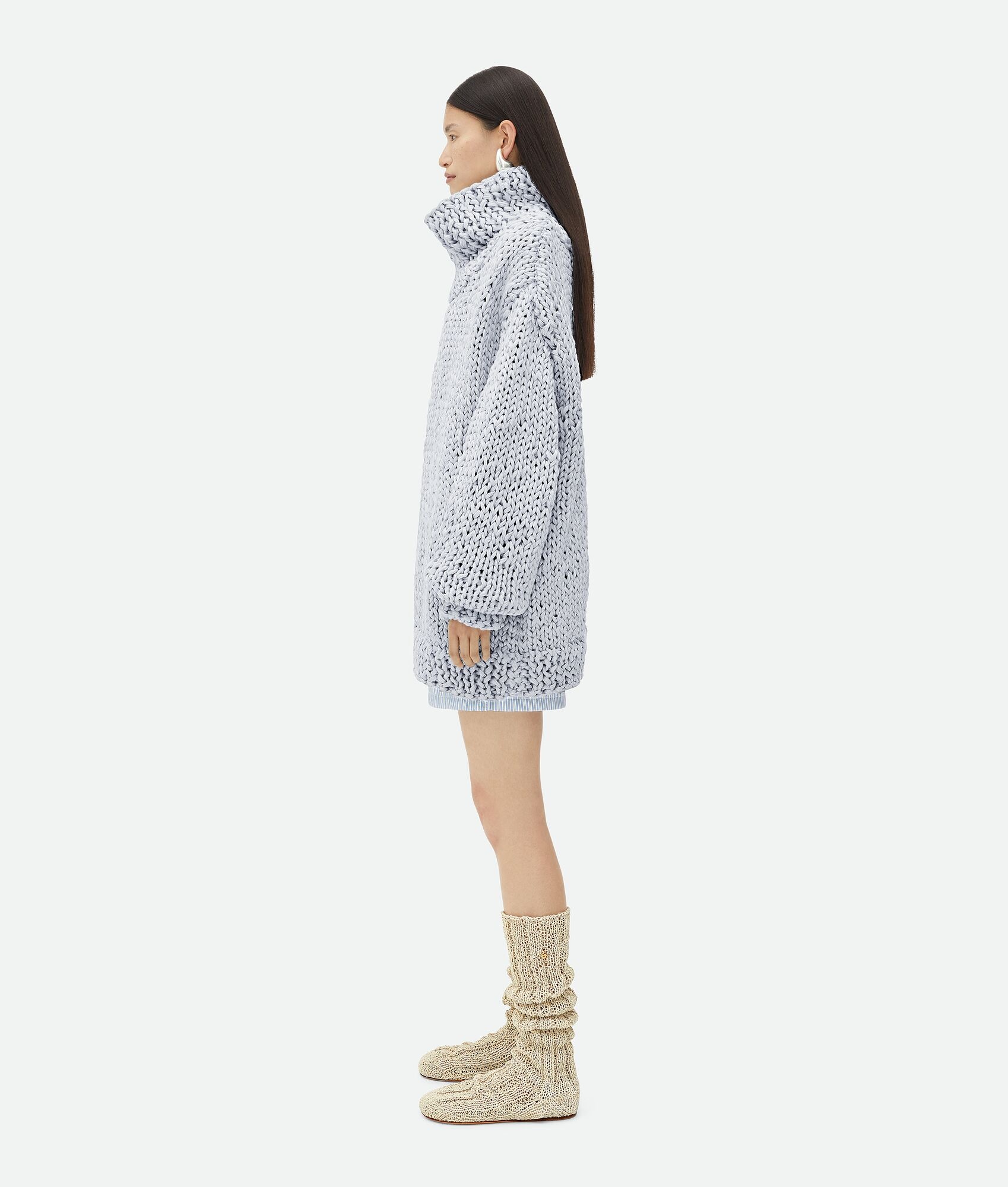 Handknitted Linen Dress - 2