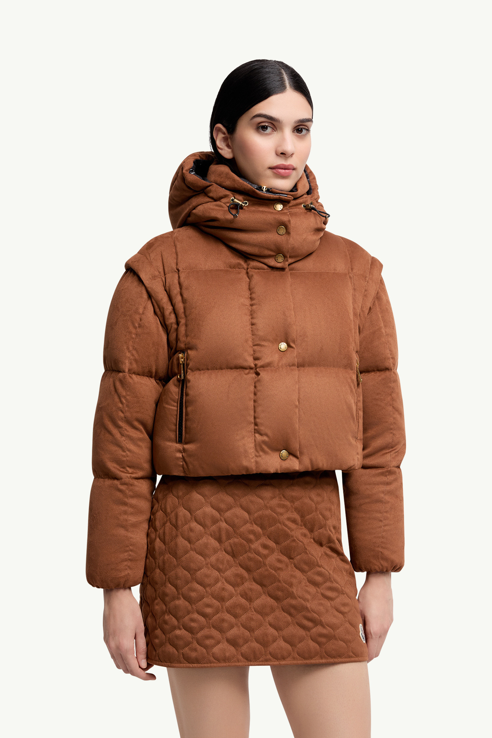 Paterne 2-in-1 Hooded Short Down Jacket - 3