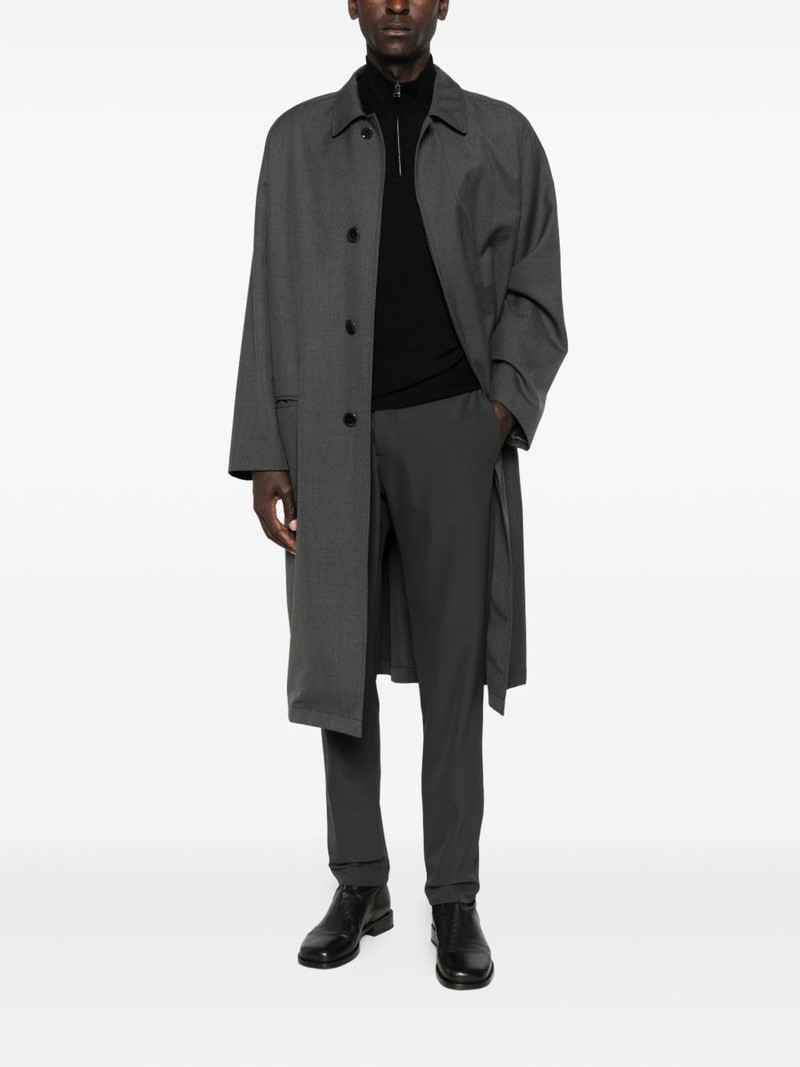 Canali high-neck zip-front sweater outlook