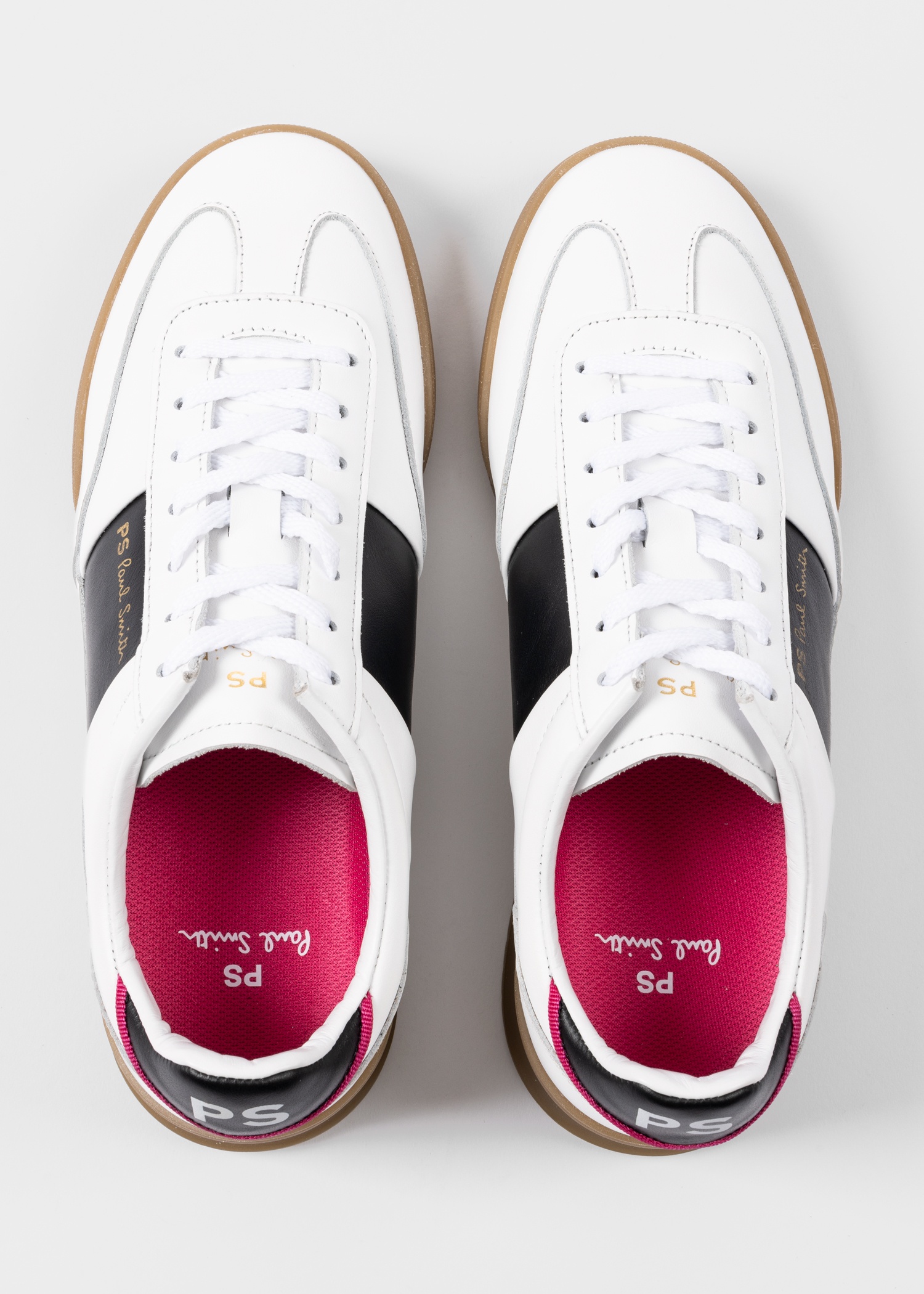 Women's White Leather 'Dover' Trainers - 3