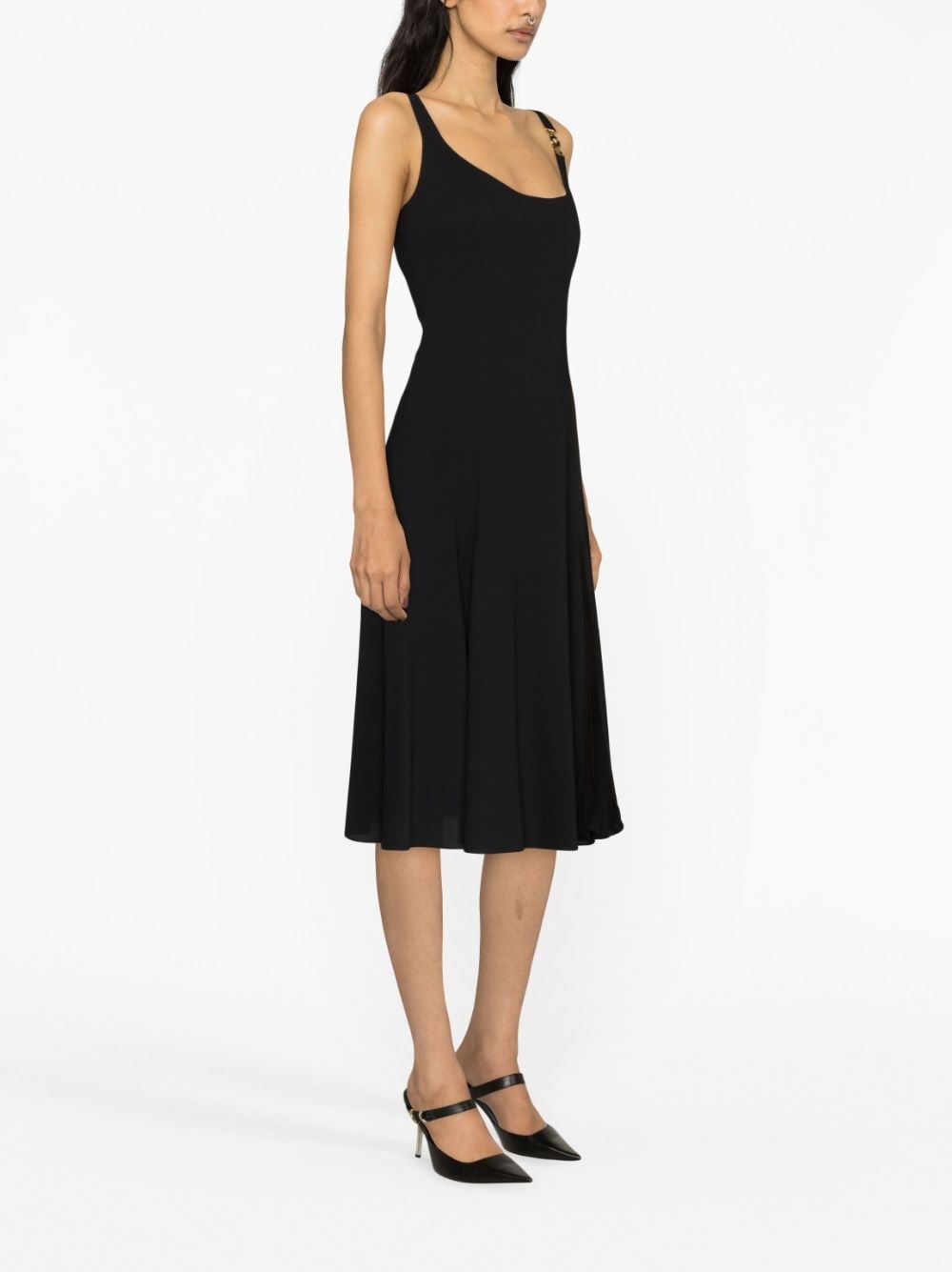 Medusa '95 pleated midi dress - 4