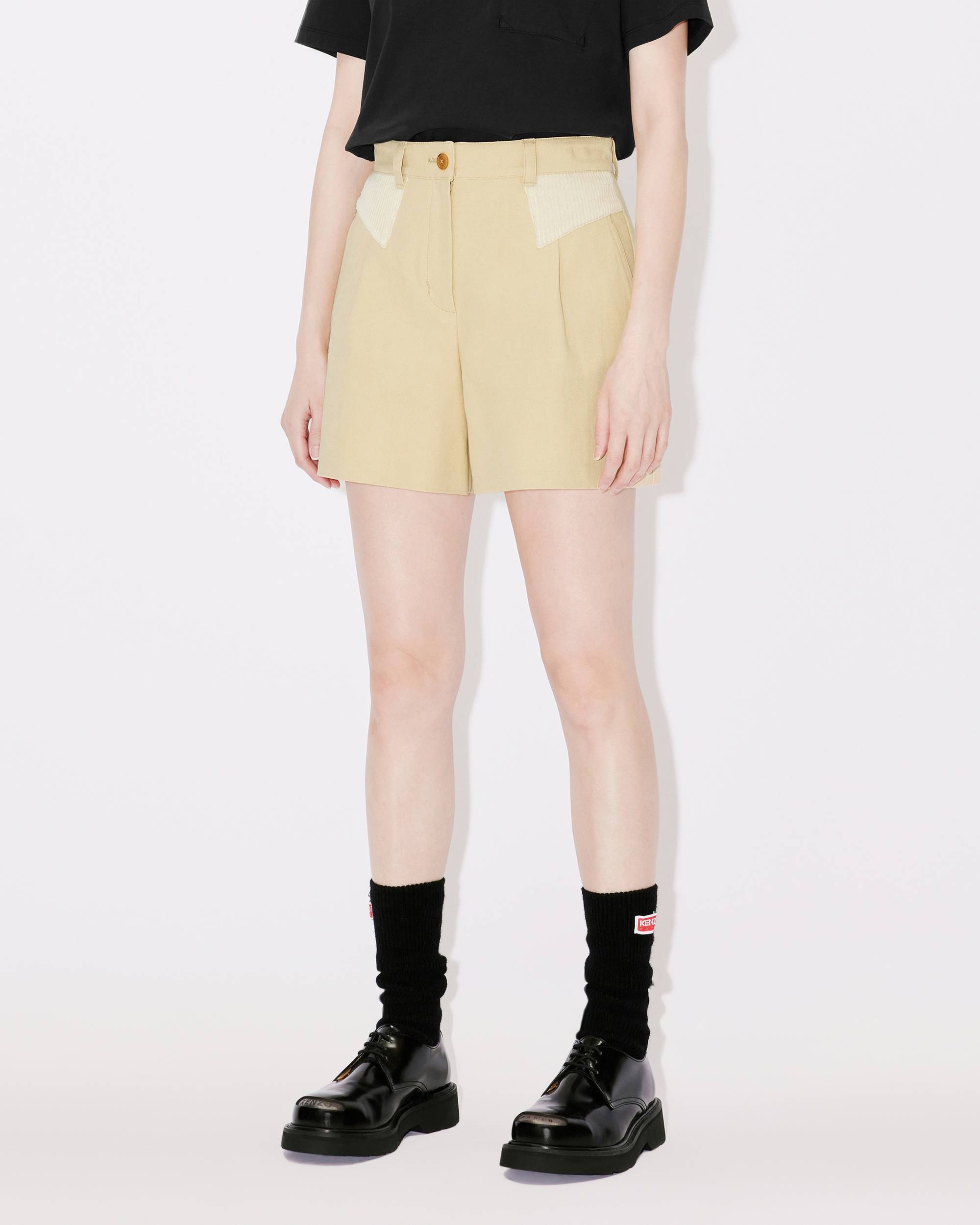 KENZO Paris high-waisted shorts - 4