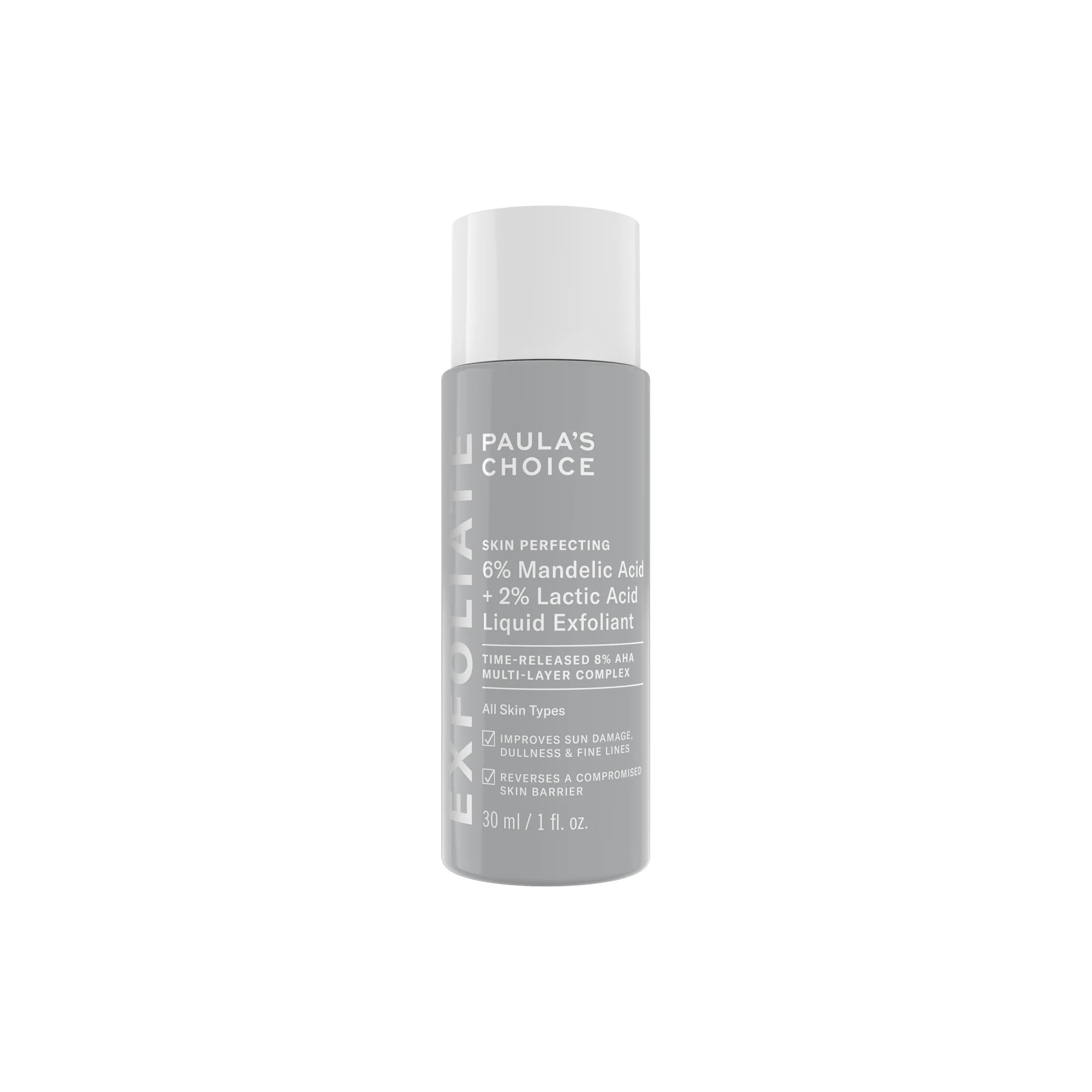 6% Mandelic Acid + 2% Lactic Acid Liquid Exfoliant - 1