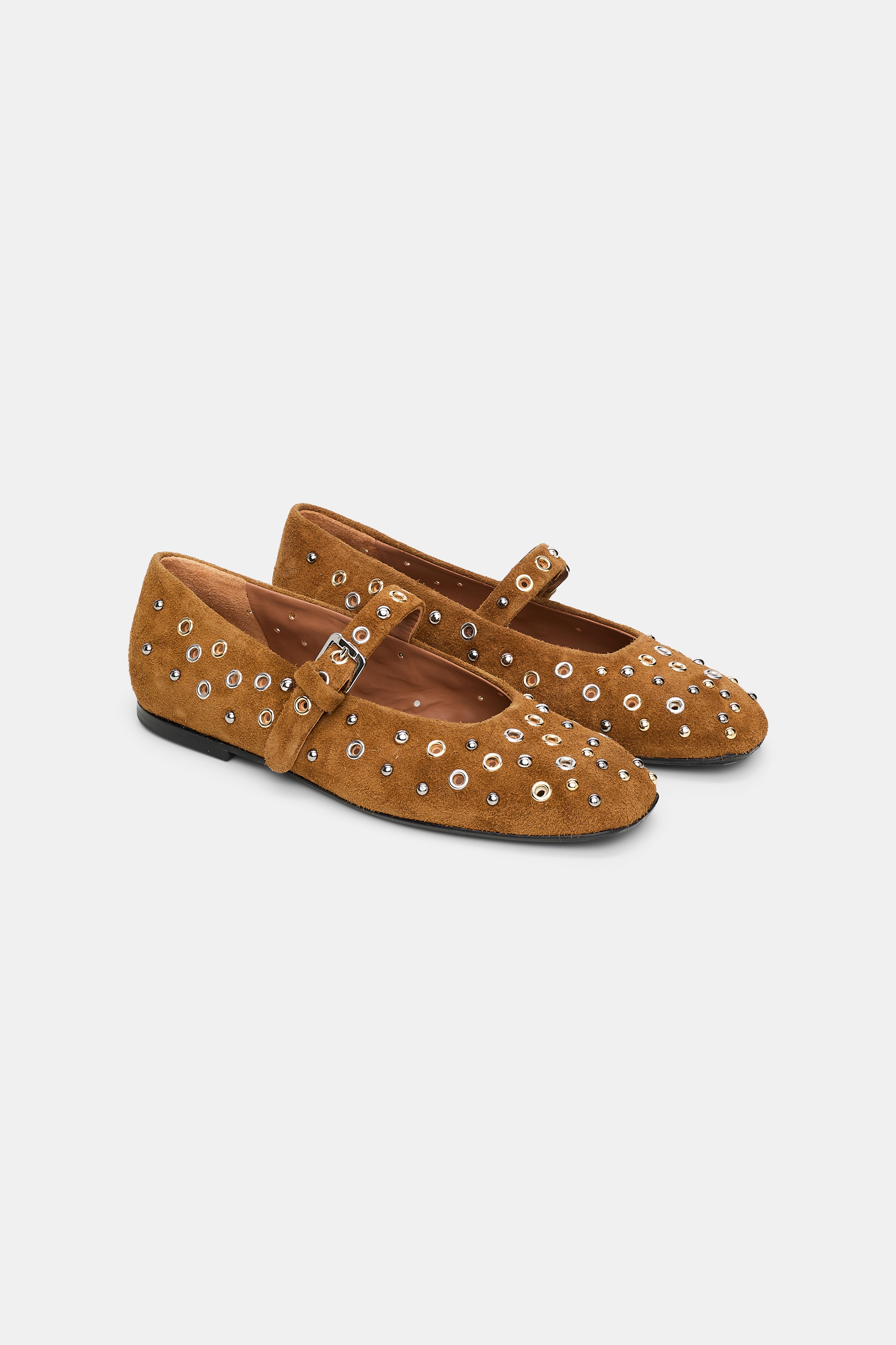 WILD SOFTNESS studded ballerina - 4