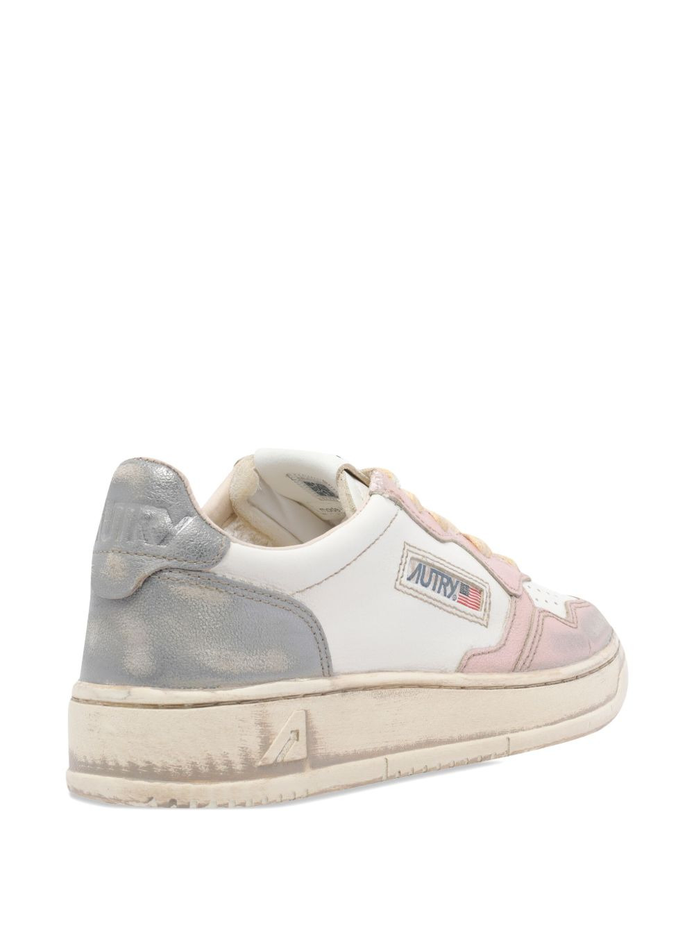 leather sneakers - 4