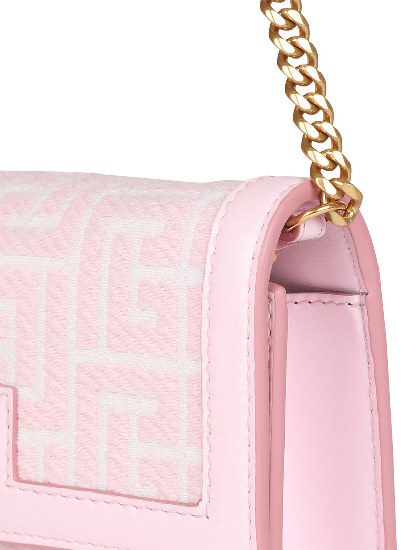 Mini-sized bicolor jacquard 1945 bag 7