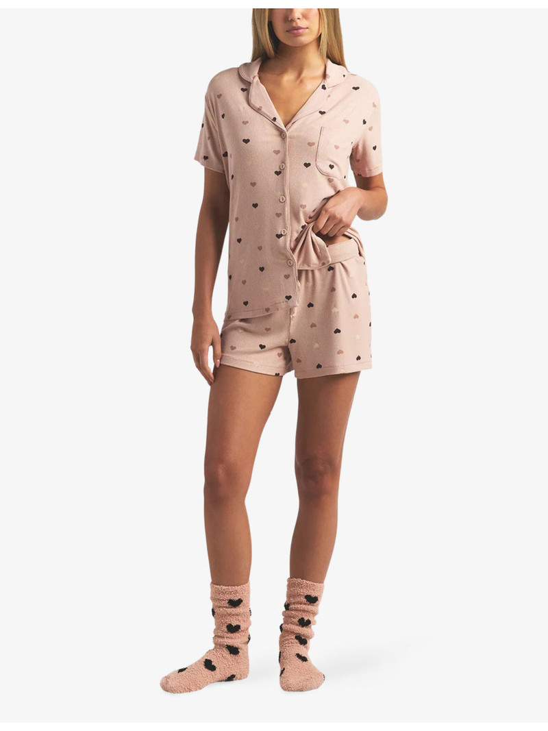 SKIMS Soft Lounge Short Stretch-Modal Sleep Set outlook