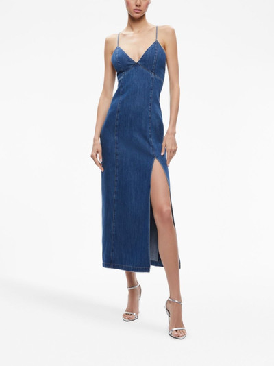 Alice + Olivia Julieta slit dress outlook