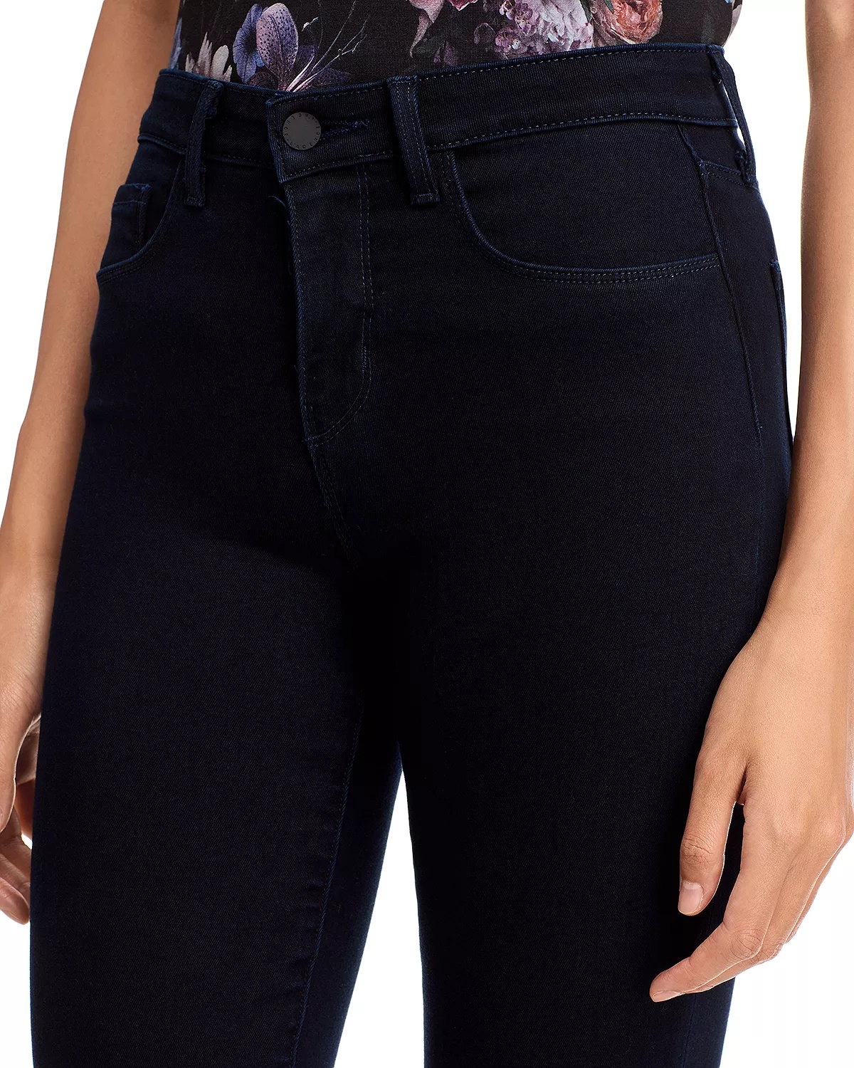 Ruth High Rise Straight Jeans in Metro - 5