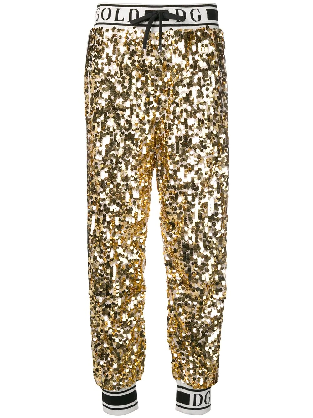 side band sequin trousers - 1