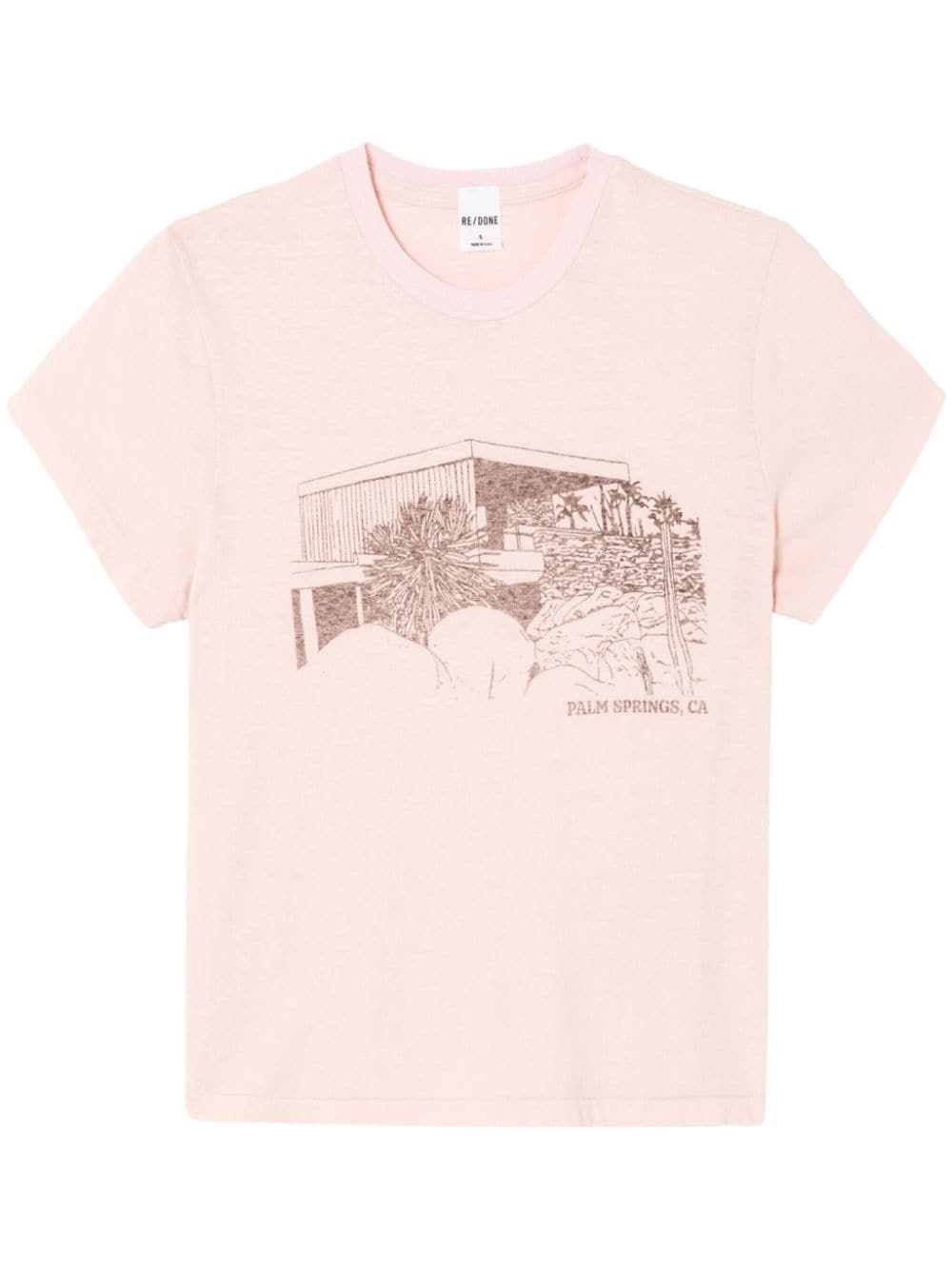 Kaufmann House-print cotton T-shirt - 1