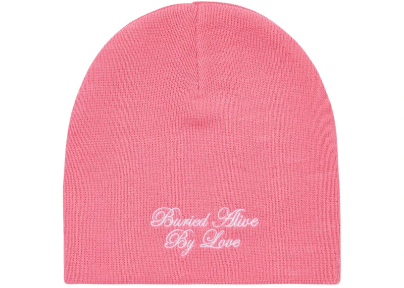PALACE Palace Tri-Gram Nein Cuff Beanie Pink outlook