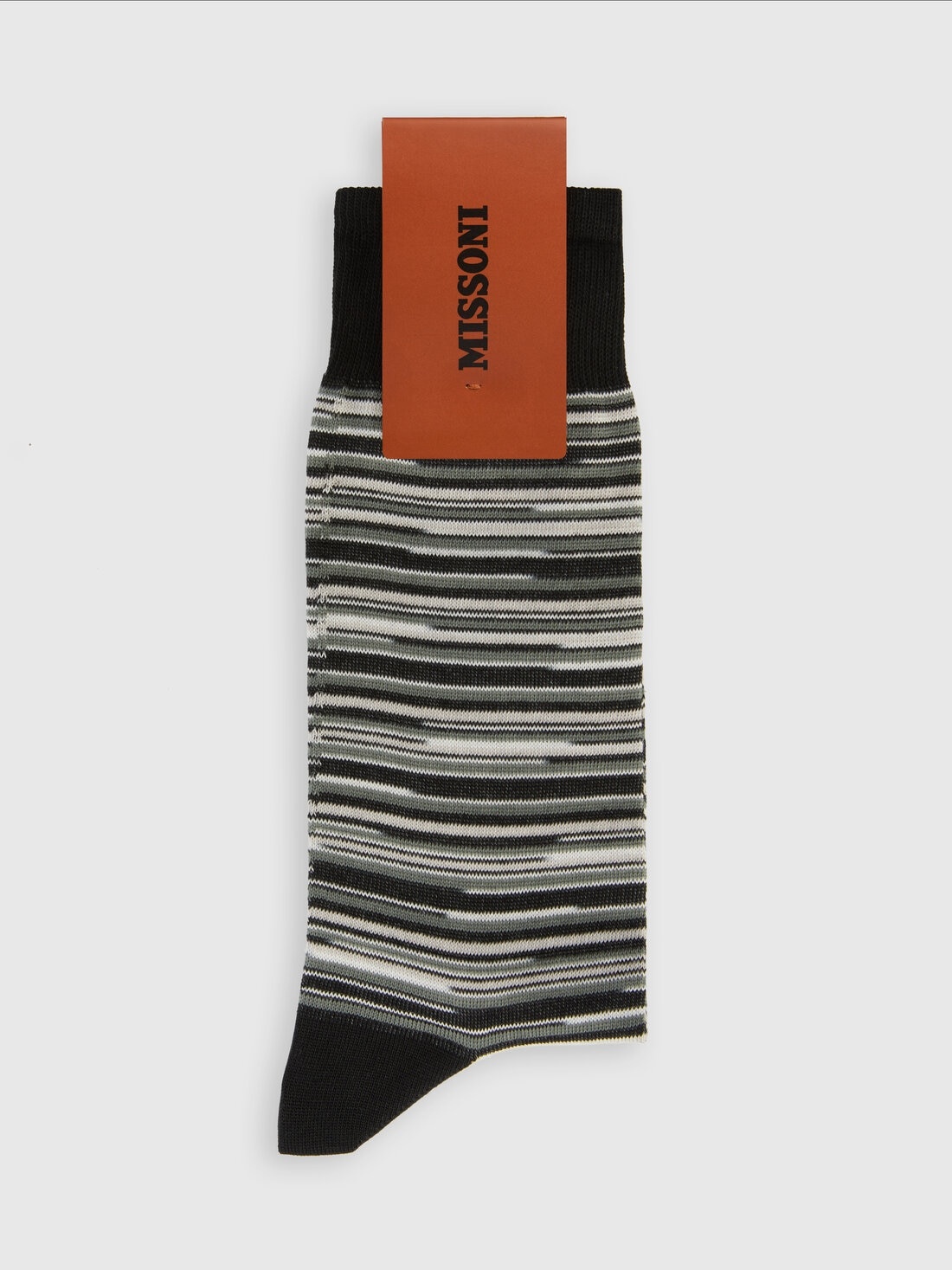 Mid-length socks cotton blend marled - 2