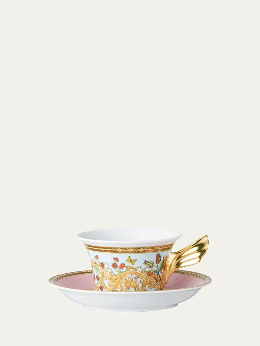 Butterfly Garden Tea Cup & Saucer - 1