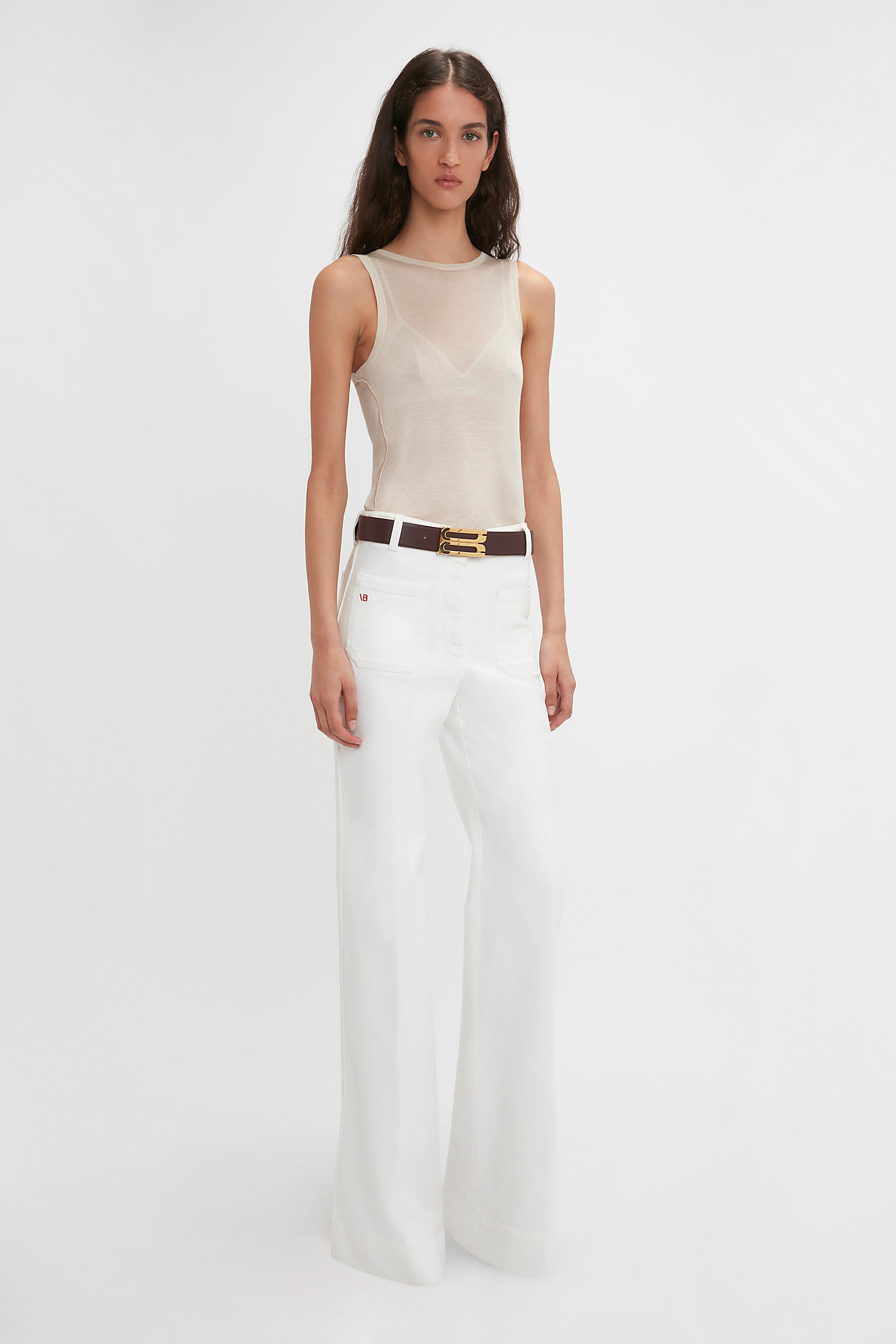 Lightweight Tank Top In Birch - 3