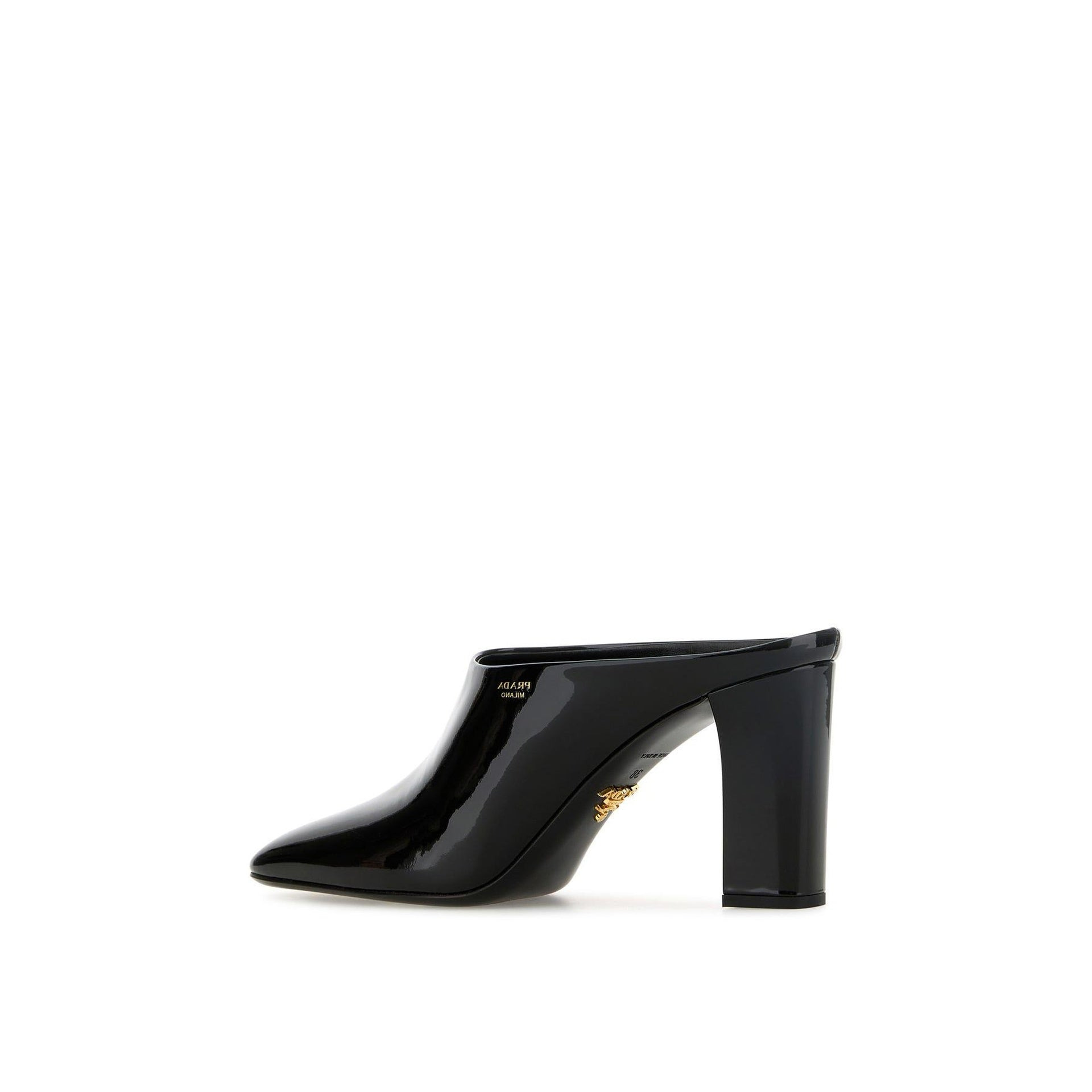 Prada Leather Mules 85Mm Women - 3