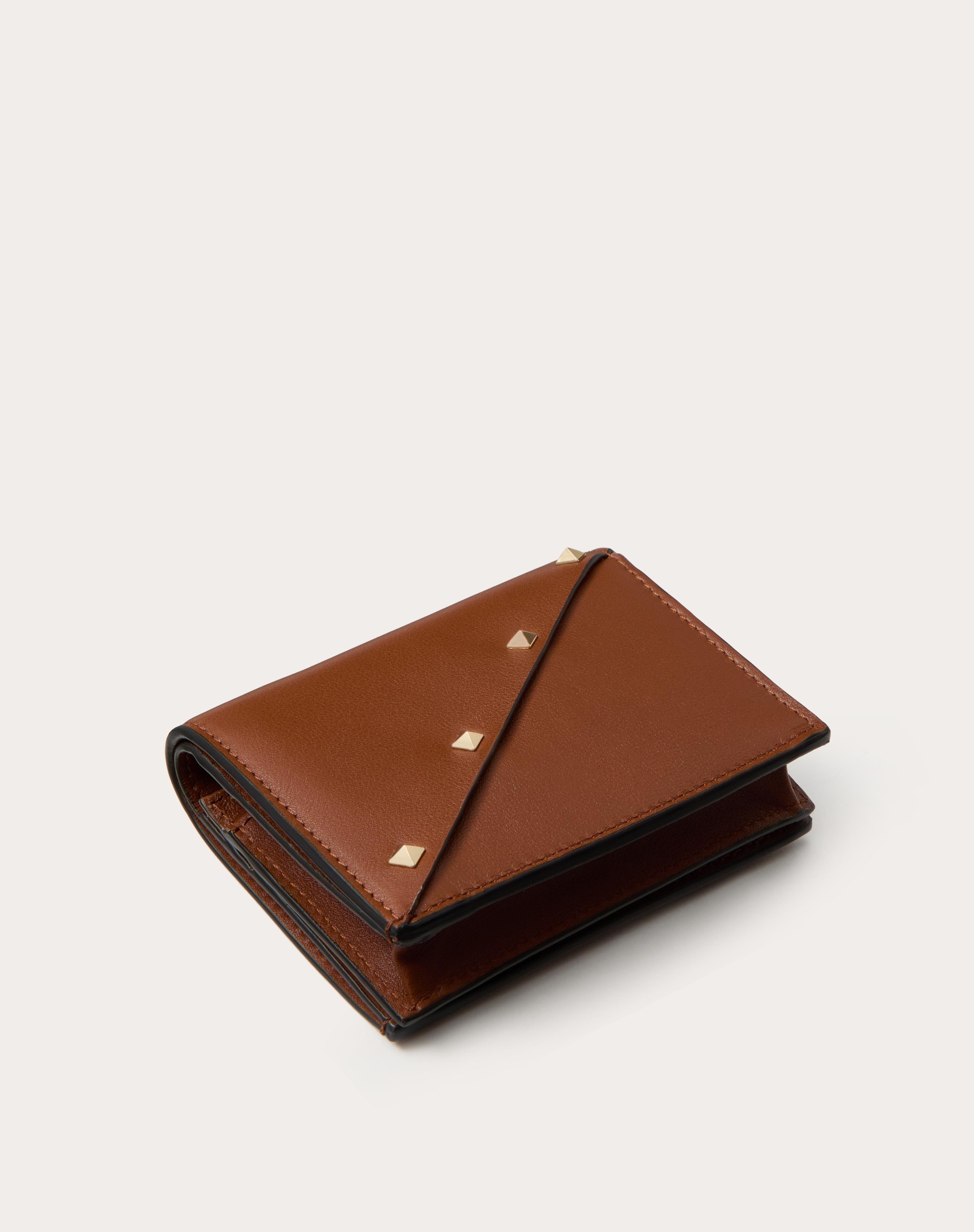 SMALL VALENTINO GARAVANI ROCKSTUD WISPY CALFSKIN WALLET - 3