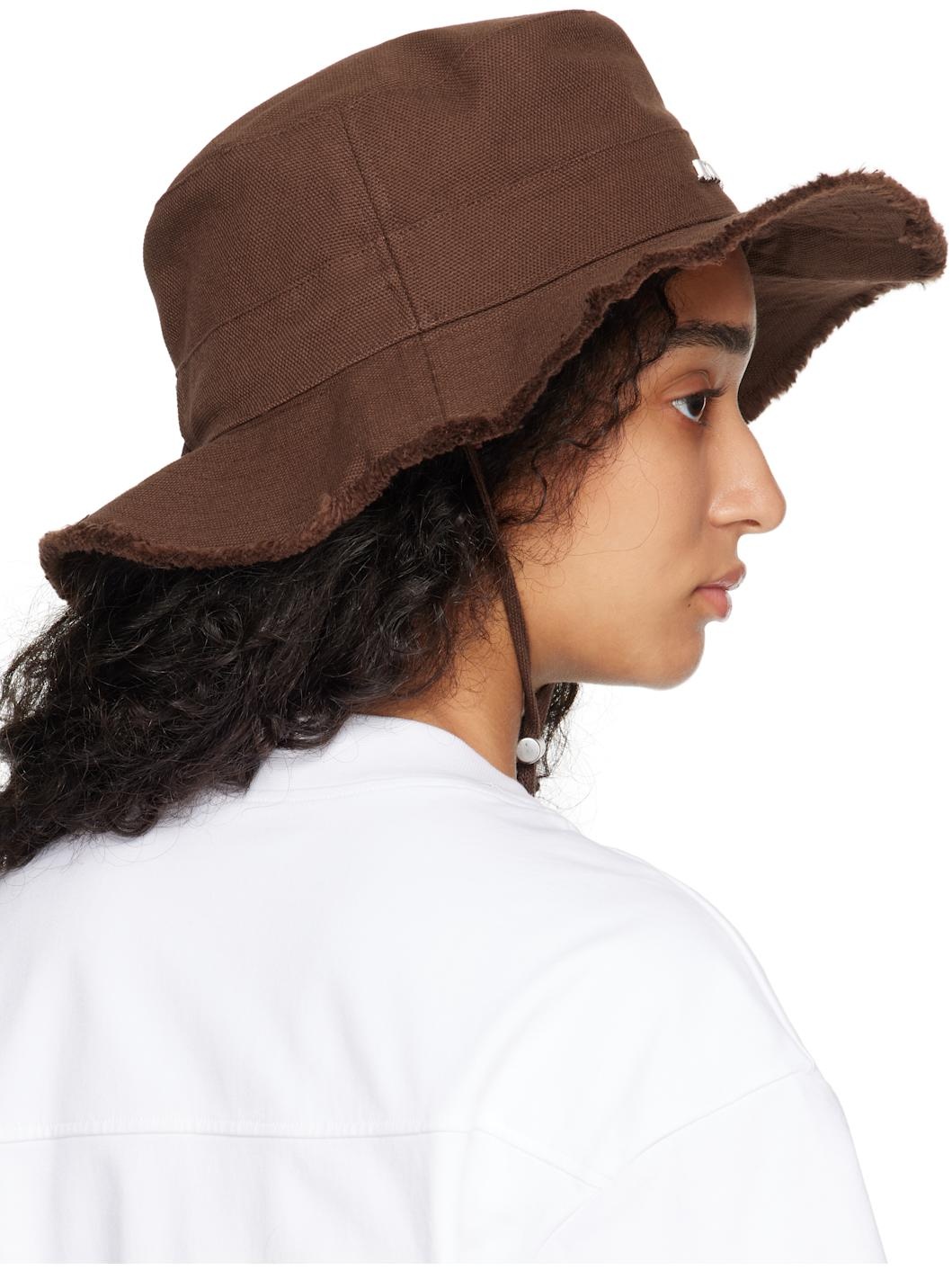 Brown Les Classiques 'Le bob Artichaut' Bucket Hat - 3