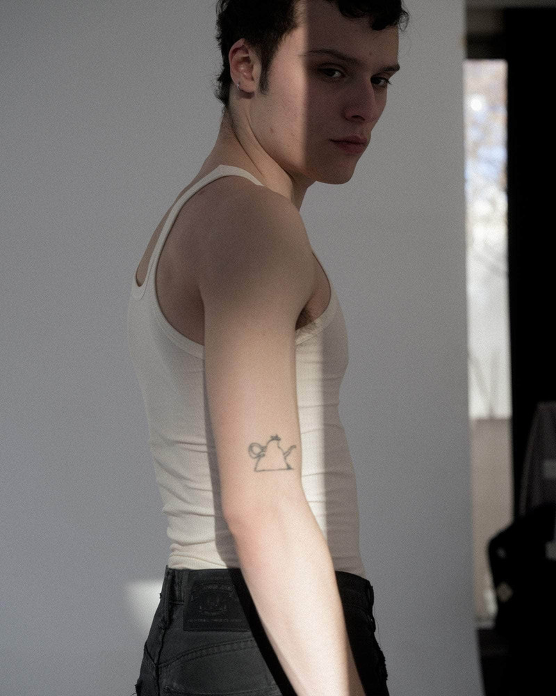 Cord Tank - Fine Organic Cotton Rib 7