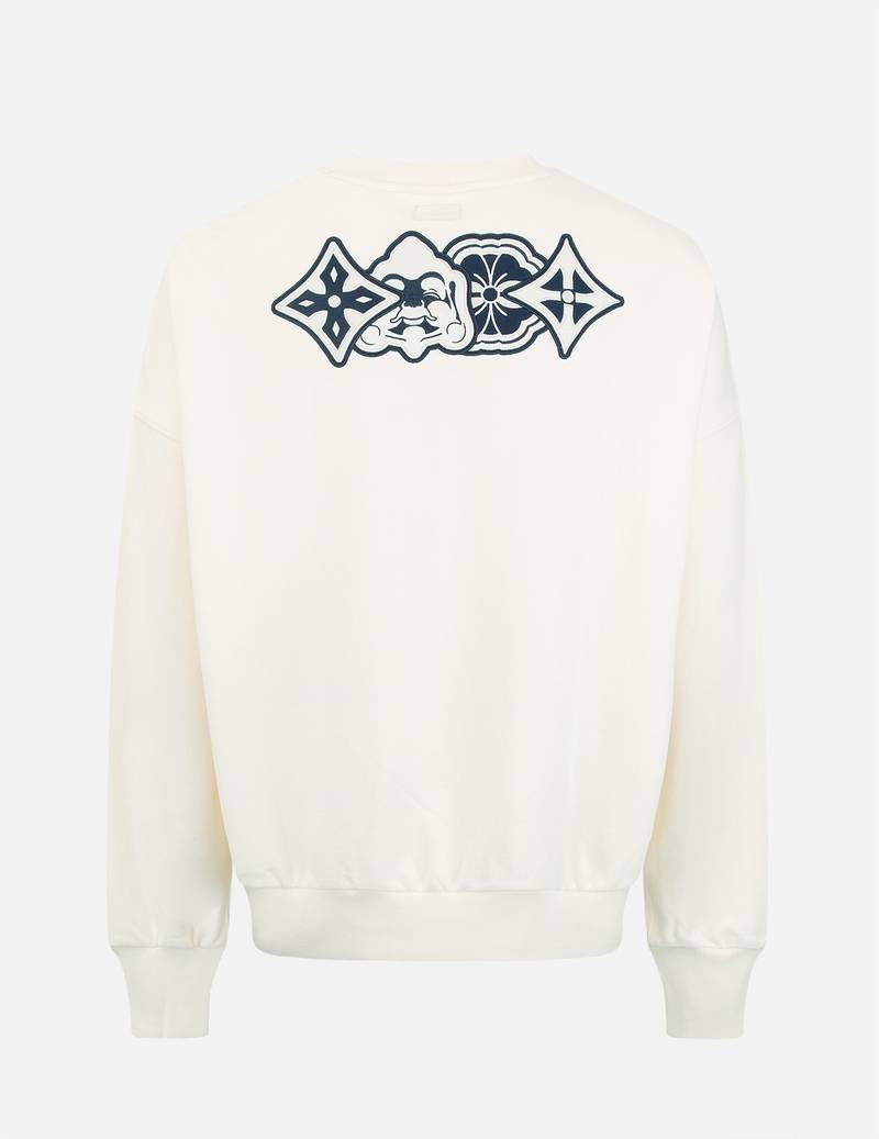EVISU LOGO APPLIQUÉ SWEATSHIRT outlook