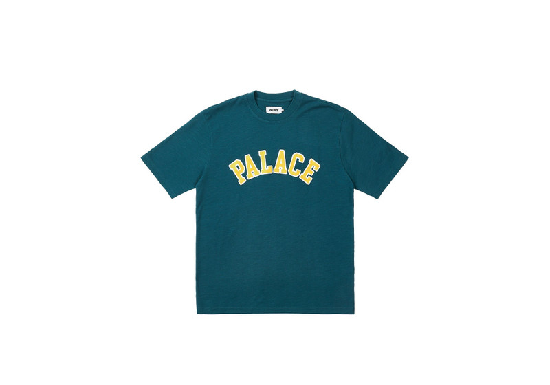 ARCH SLUB T-SHIRT HEAVY GREEN - 1