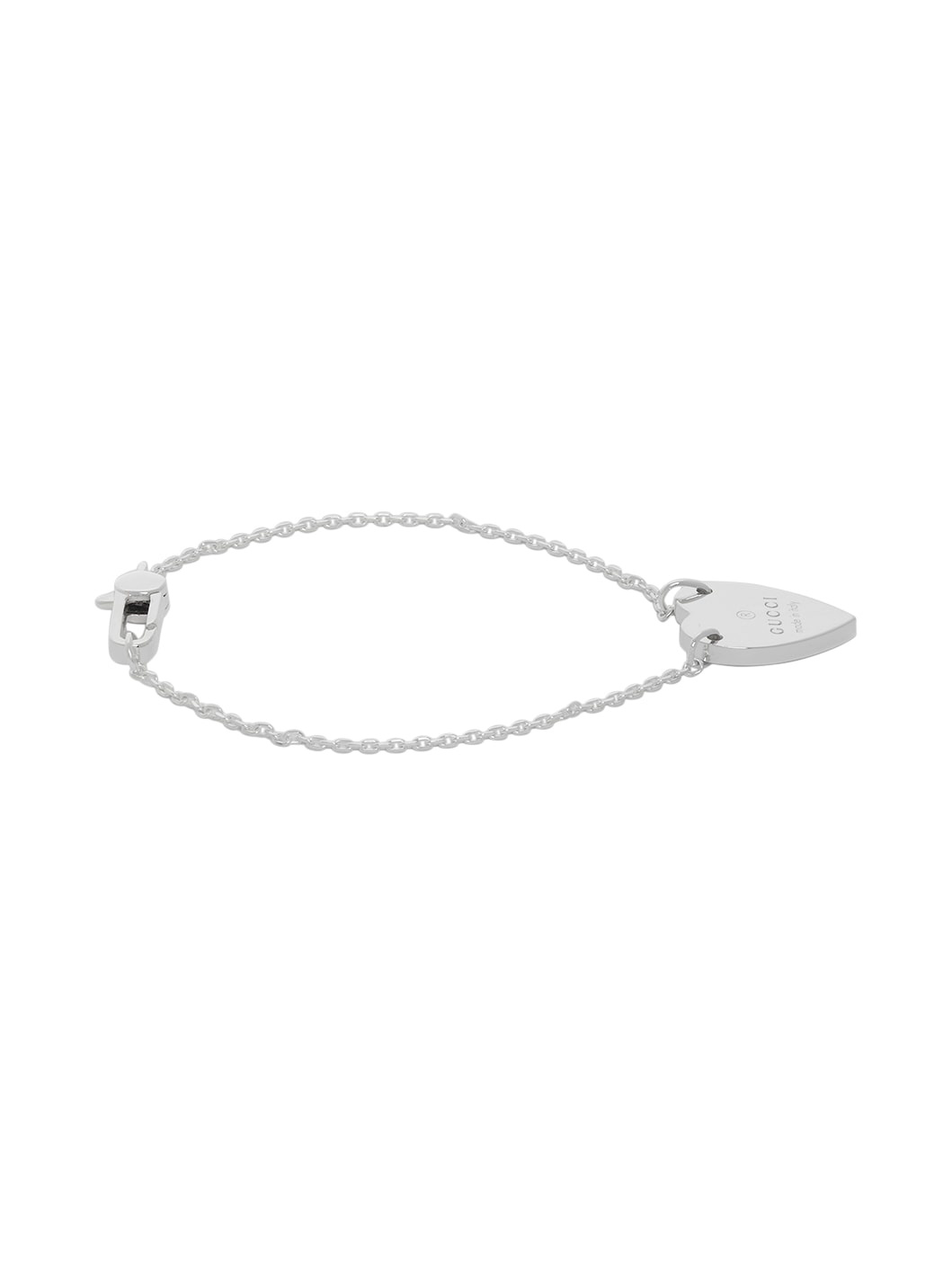 Silver Trademark Heart Bracelet - 5