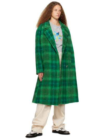 Andersson Bell Green Carin Check Coat outlook