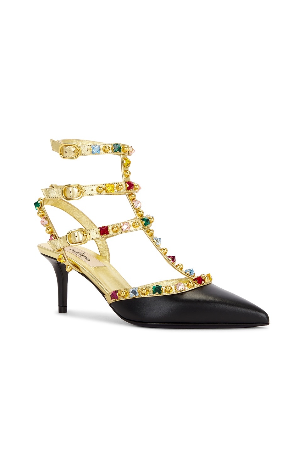 Rockstud Ankle Strap Pump - 2