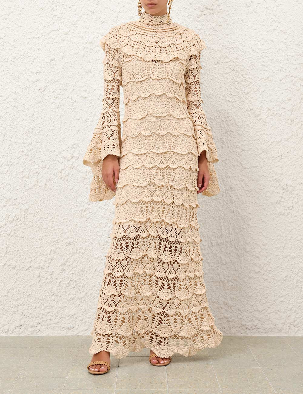 HYPNOTIC HAND CROCHET GOWN - 2