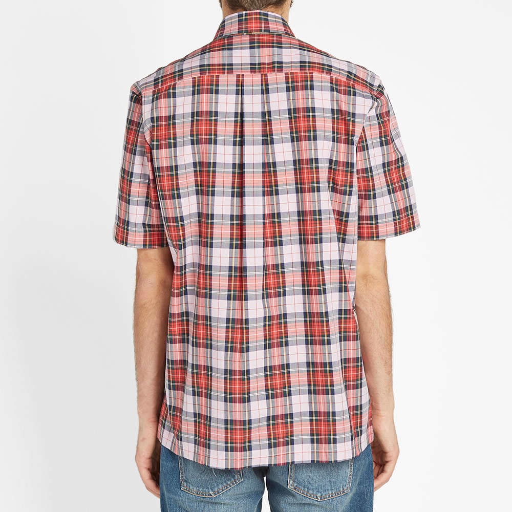 Fred Perry Authentic Short Sleeve Washed Tartan Shirt - 4