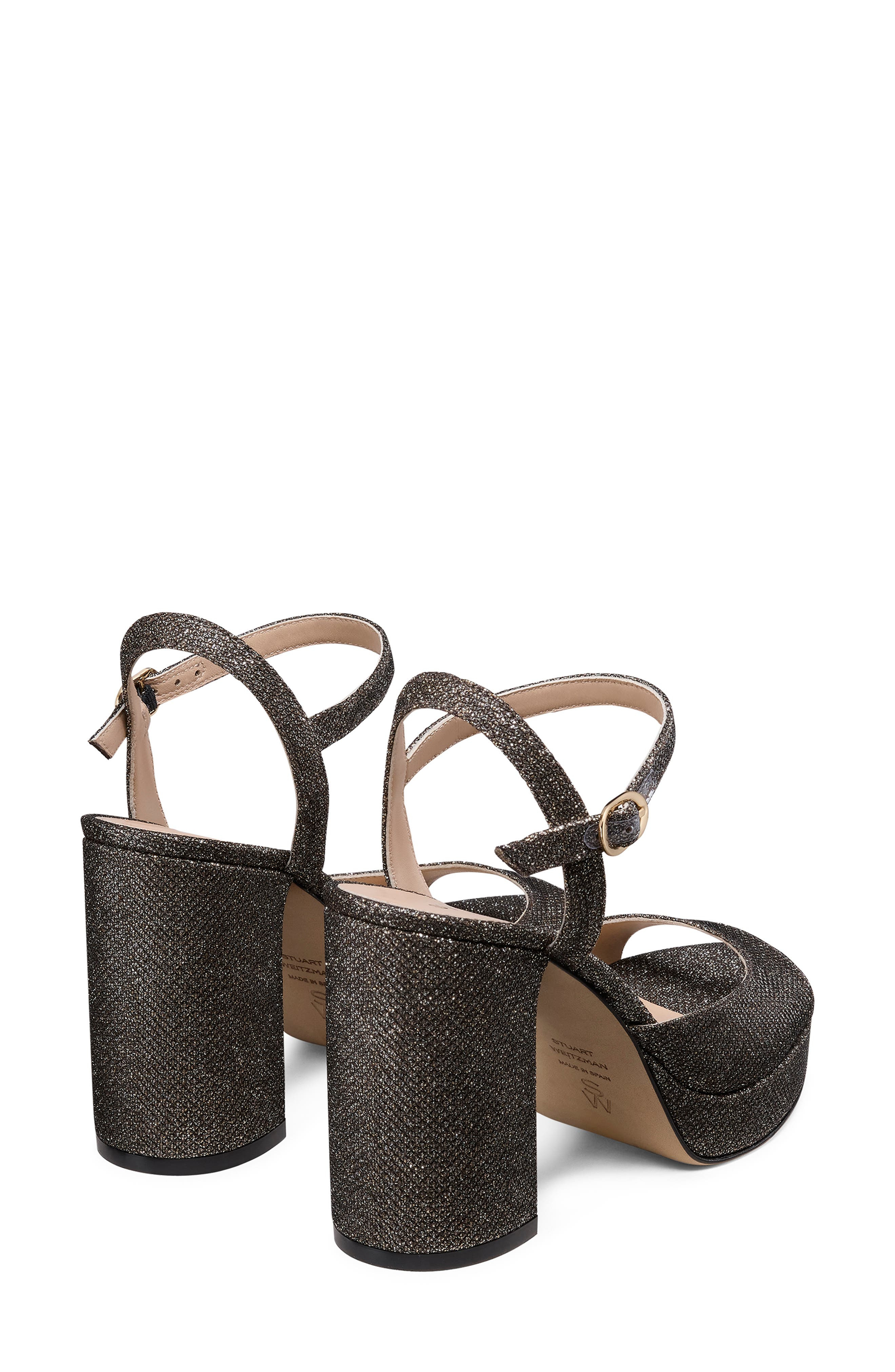 Stuart Weitzman Dayna II Platform Sandal in New Pyrite at Nordstrom - 2