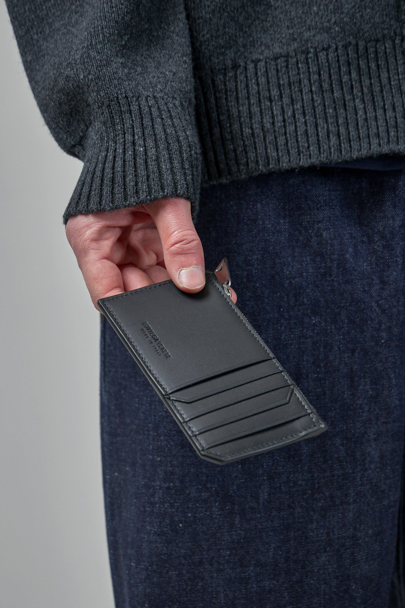 Intrecciato Piccolo Zipped Card Case - 4