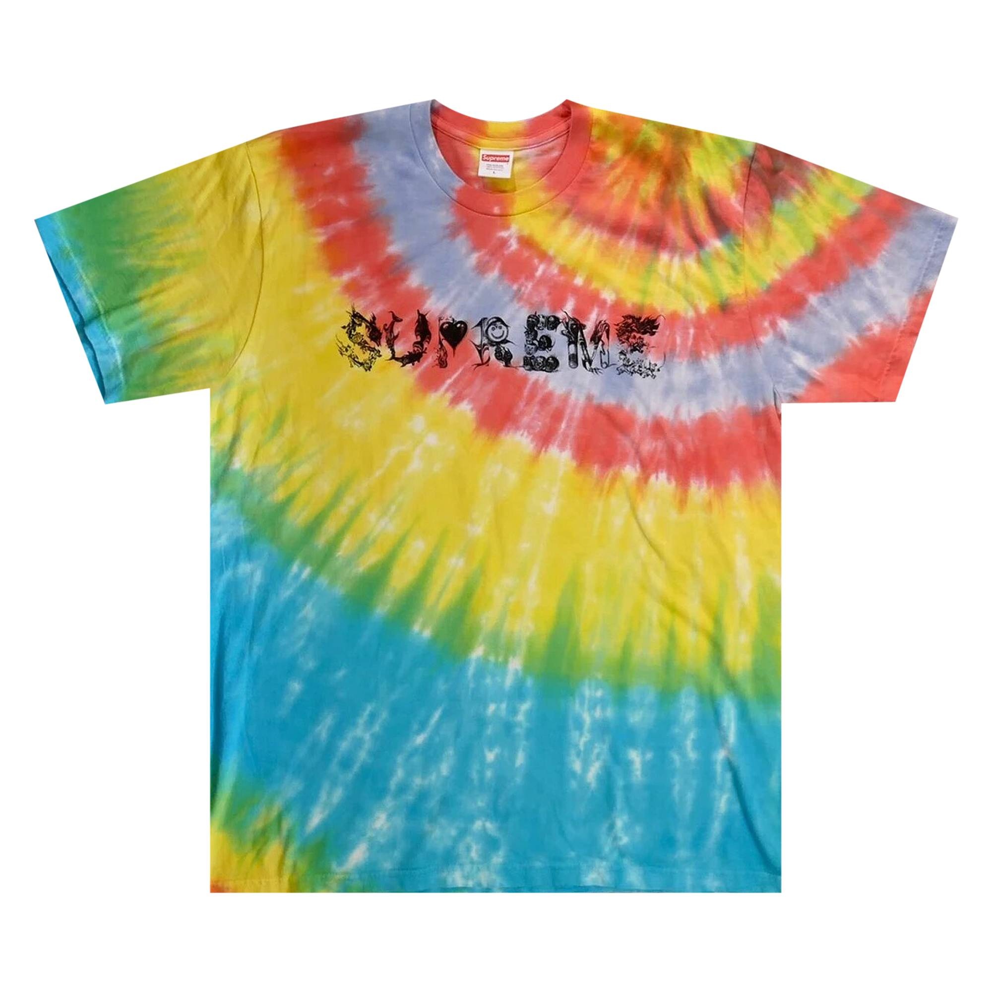 激安特販 M supreme morph tee tie dye - トップス