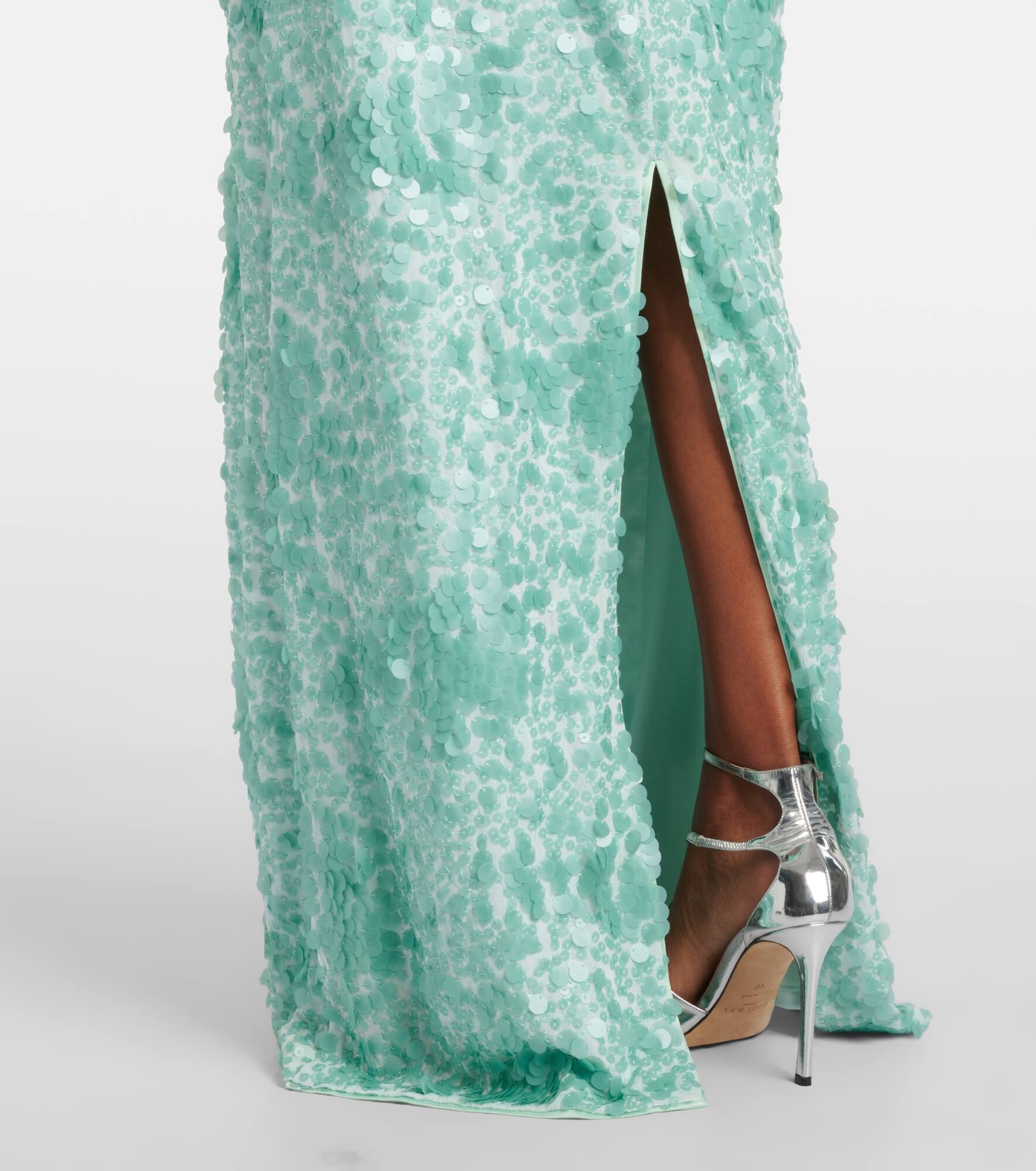 Bex sequined maxi dress - 5