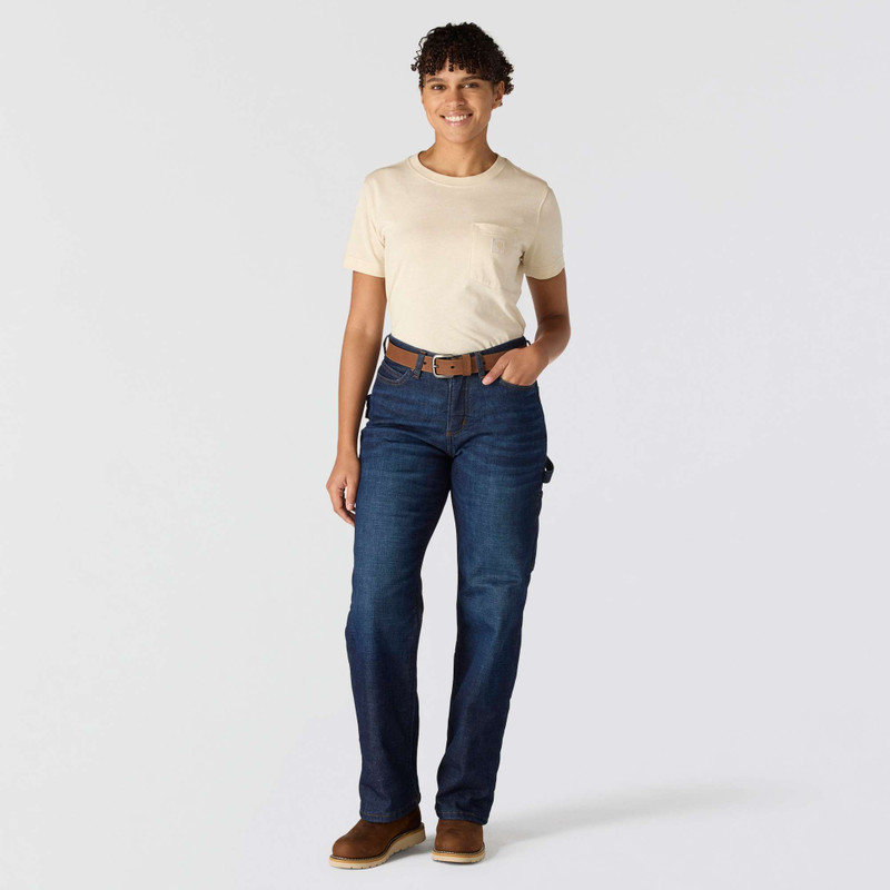Women's Carpenter Lined Jean 4