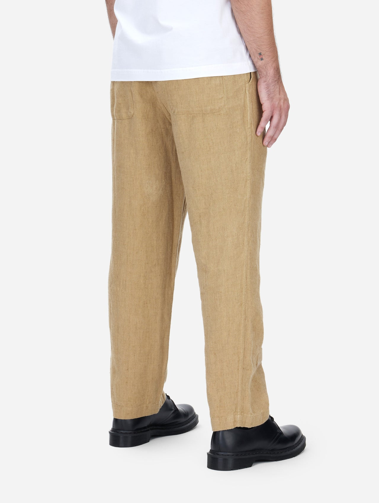 Easy Pants - Tan Hemp Canvas - 5