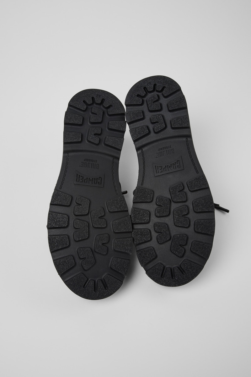 Black Leather Moccasins for Men. 5
